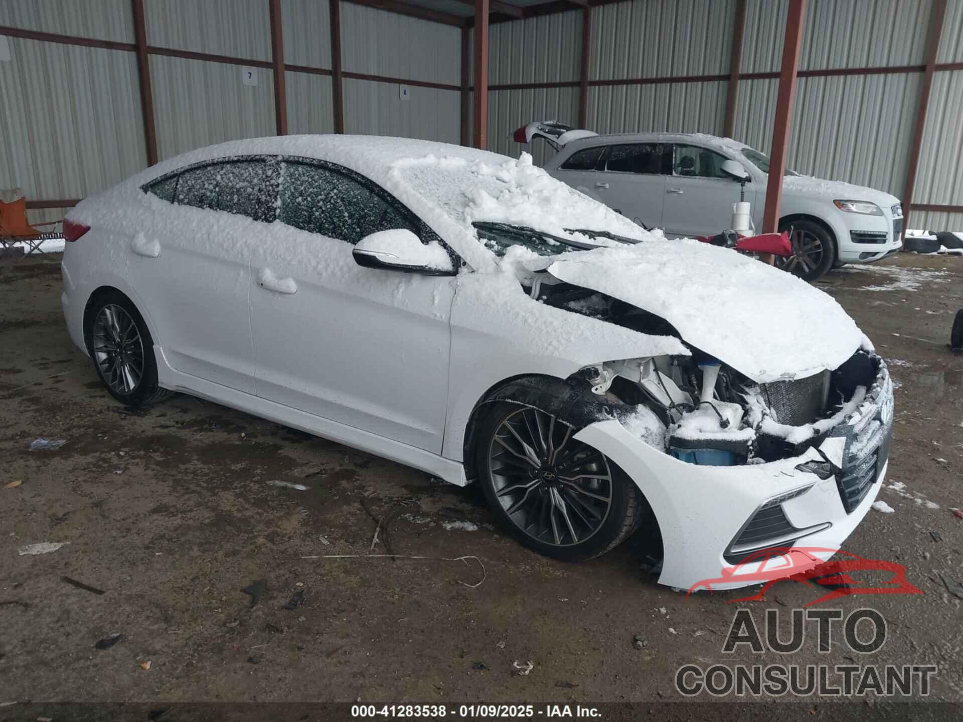 HYUNDAI ELANTRA 2018 - KMHD04LB6JU533160