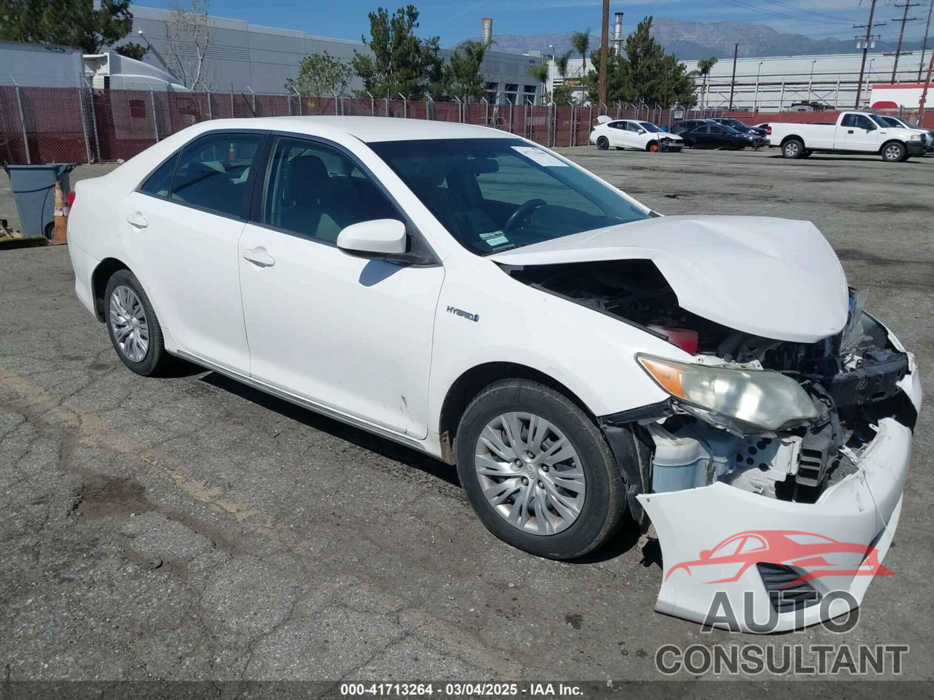 TOYOTA CAMRY HYBRID 2014 - 4T1BD1FK5EU135465