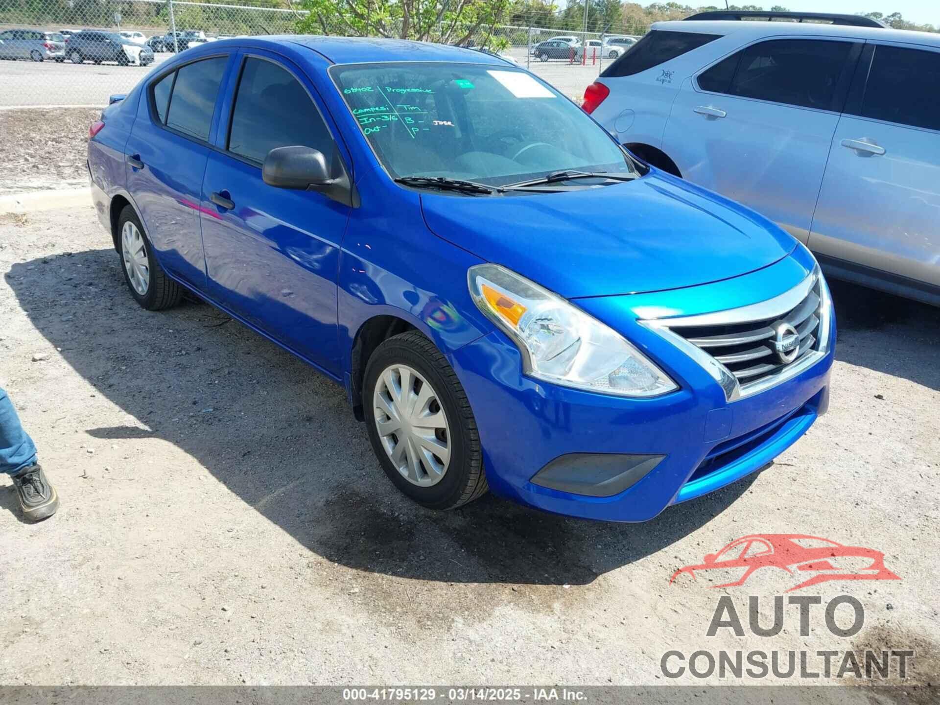 NISSAN VERSA 2015 - 3N1CN7AP4FL944613