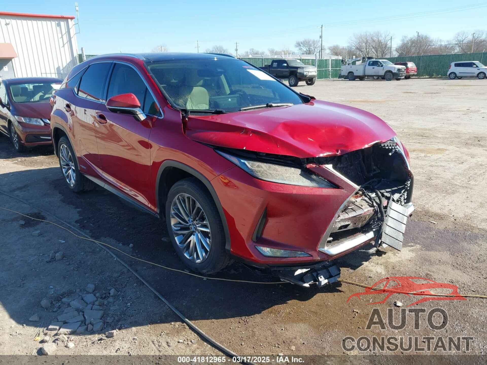 LEXUS RX 450H 2022 - 2T2JGMDA6NC094386