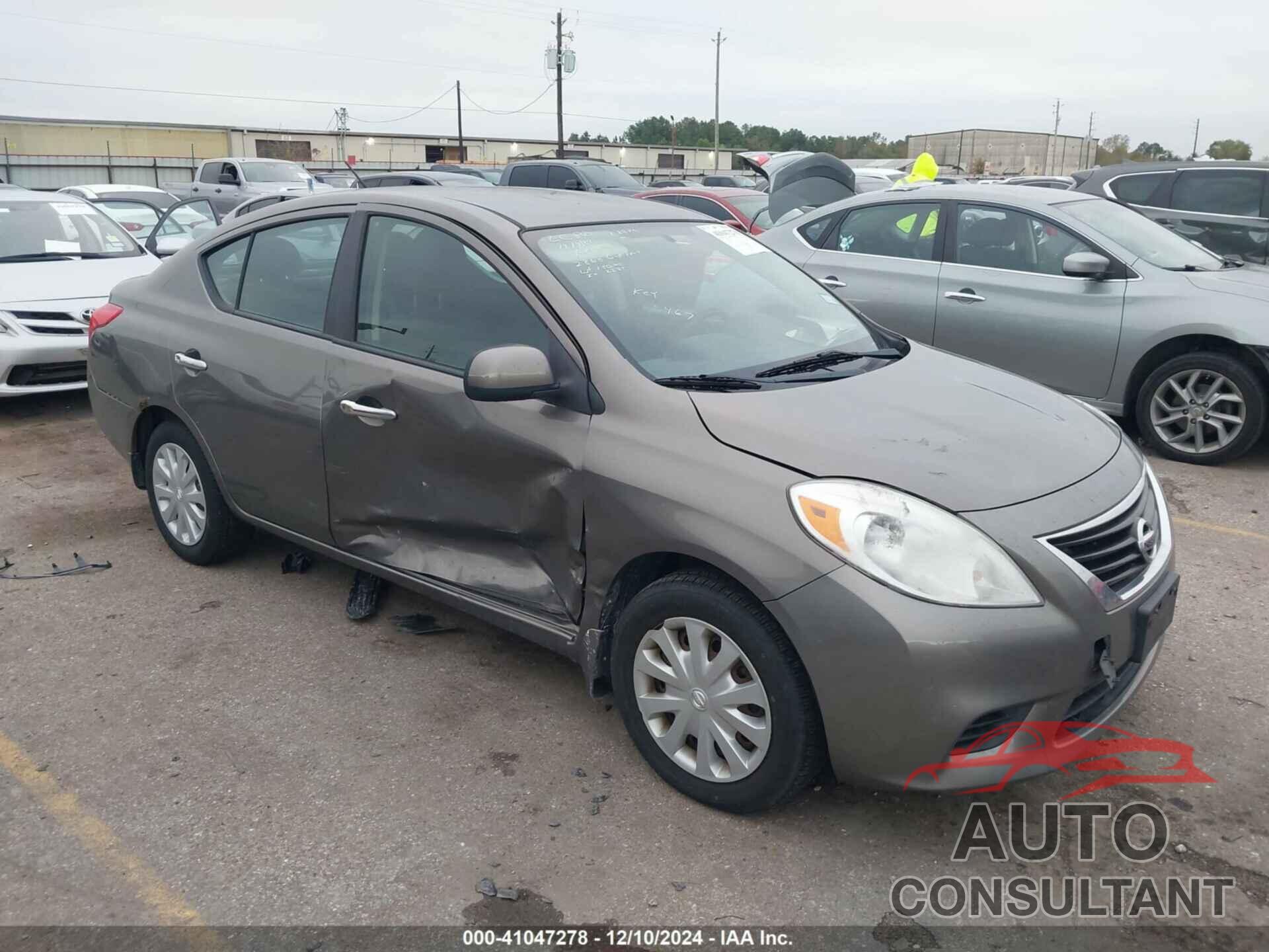 NISSAN VERSA 2012 - 3N1CN7APXCL884333