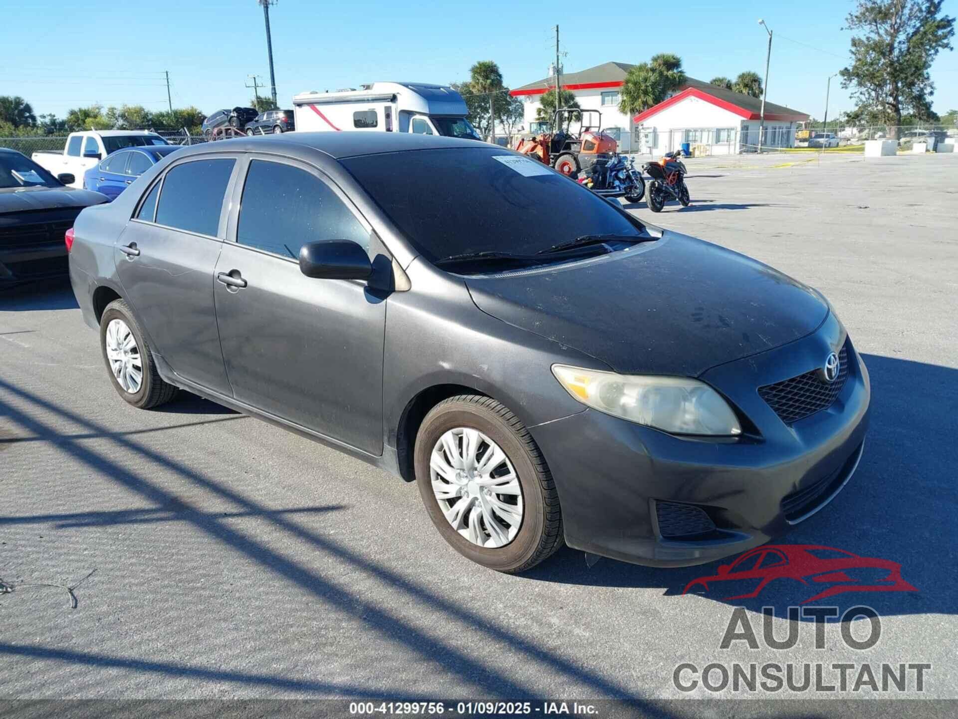 TOYOTA COROLLA 2009 - 1NXBU40E99Z052700