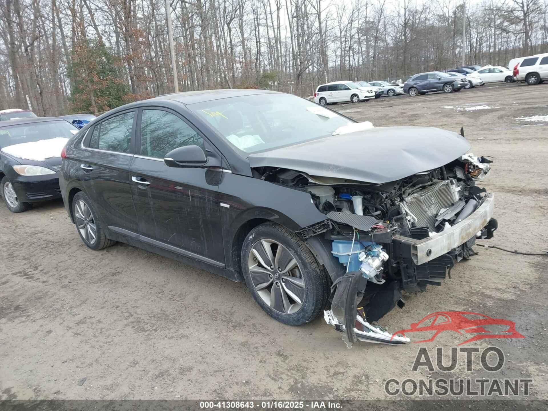 HYUNDAI IONIQ HYBRID 2018 - KMHC85LC3JU091604