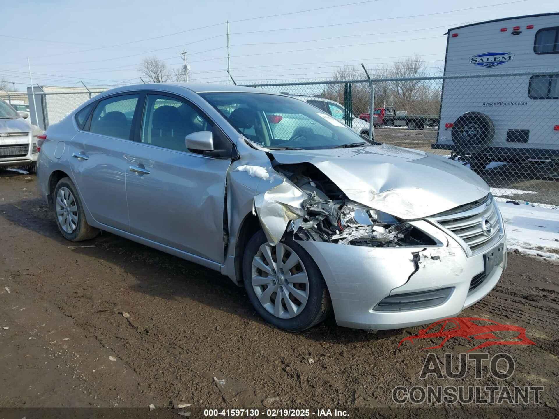 NISSAN SENTRA 2013 - 3N1AB7AP0DL739268