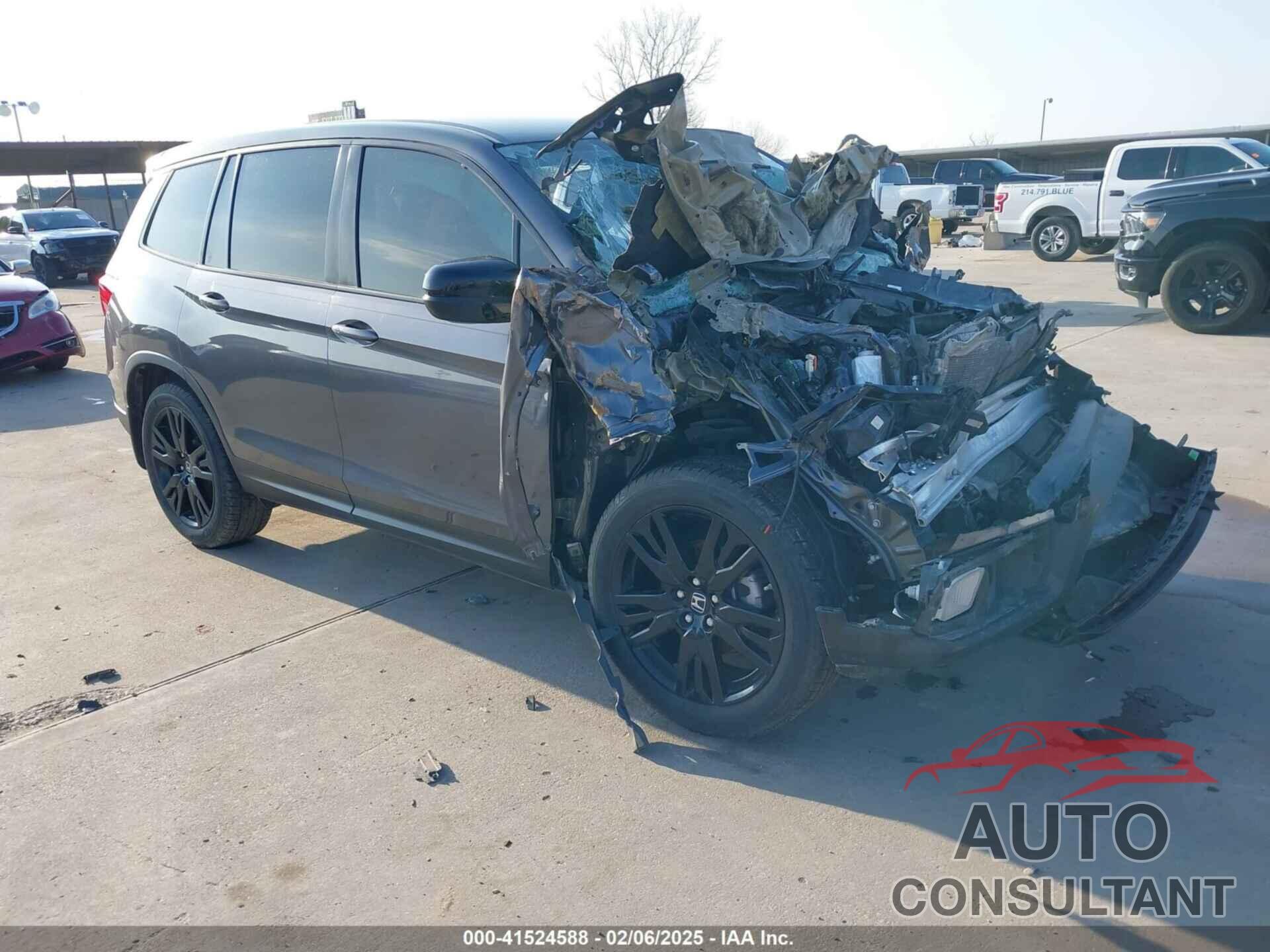 HONDA PASSPORT 2019 - 5FNYF7H23KB000613