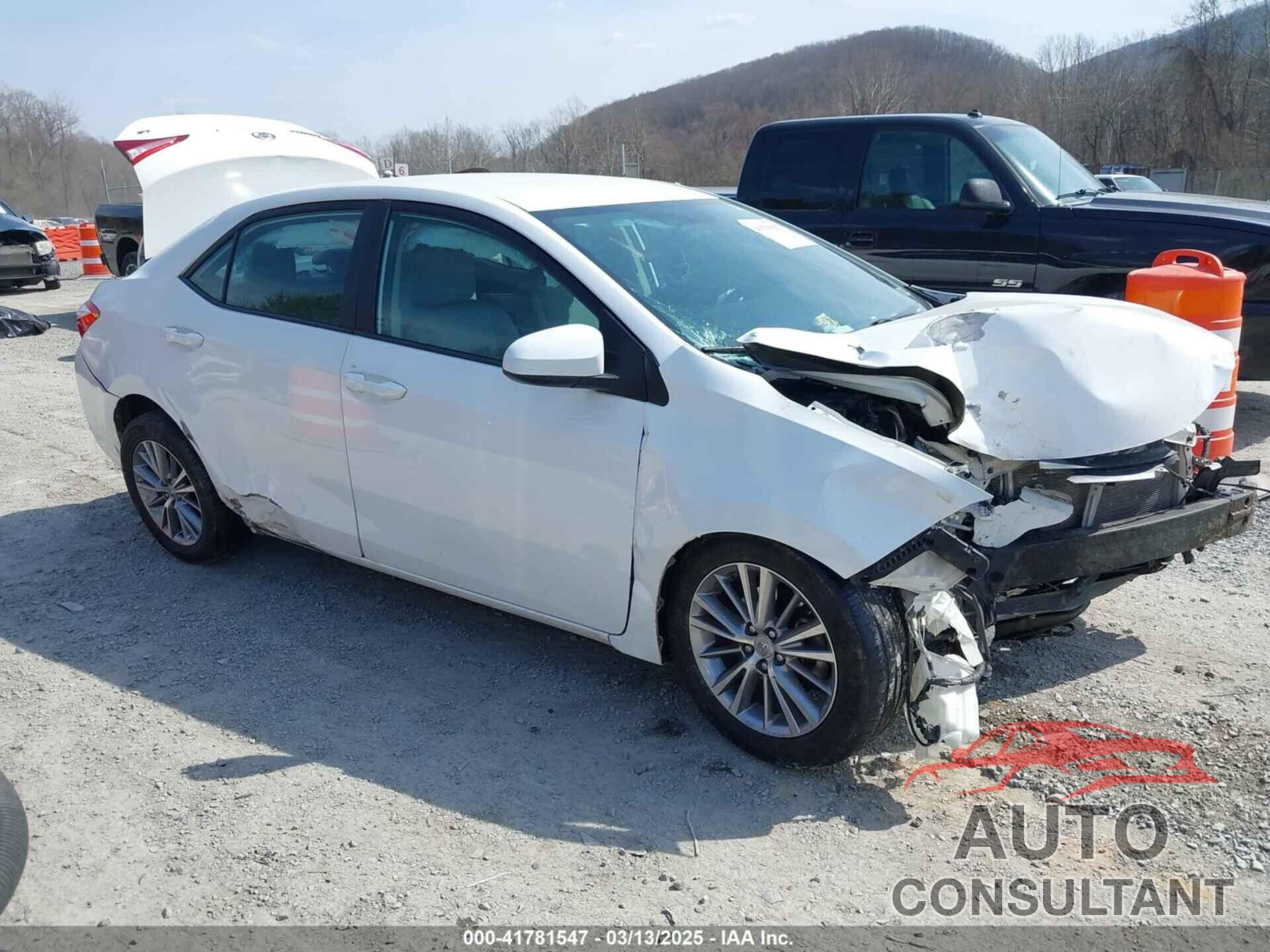 TOYOTA COROLLA 2014 - 2T1BURHE5EC116101