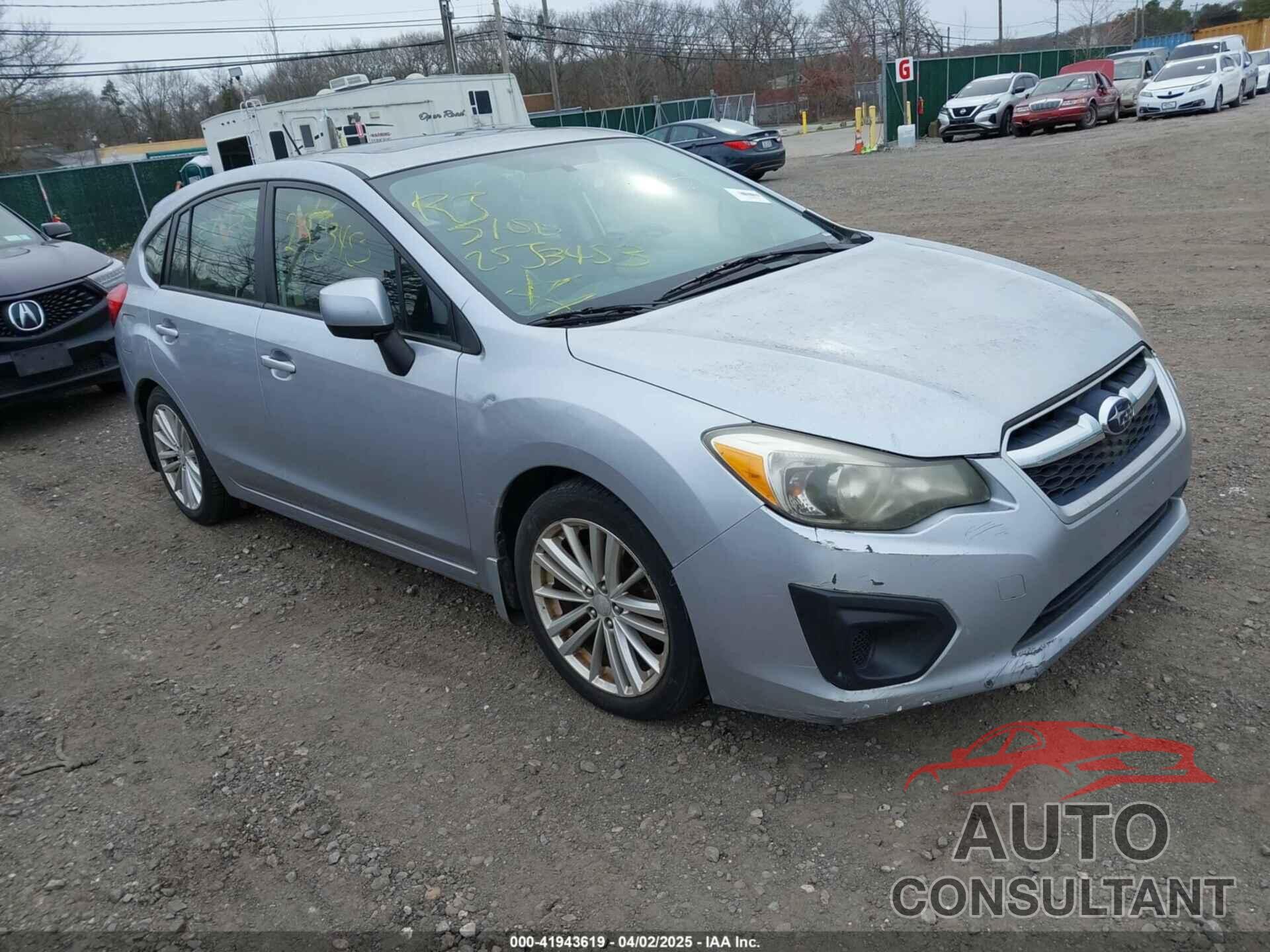 SUBARU IMPREZA 2012 - JF1GPAD6XCH232583