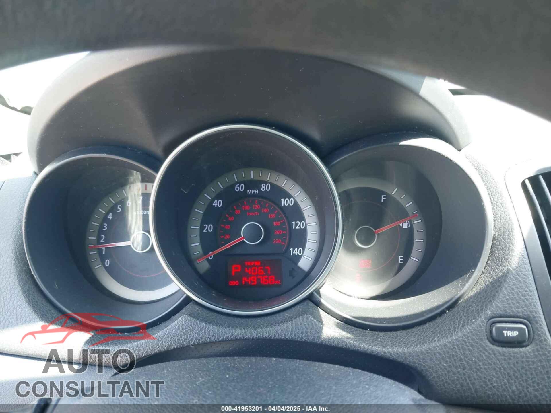 KIA FORTE 2011 - KNAFT4A29B5417841