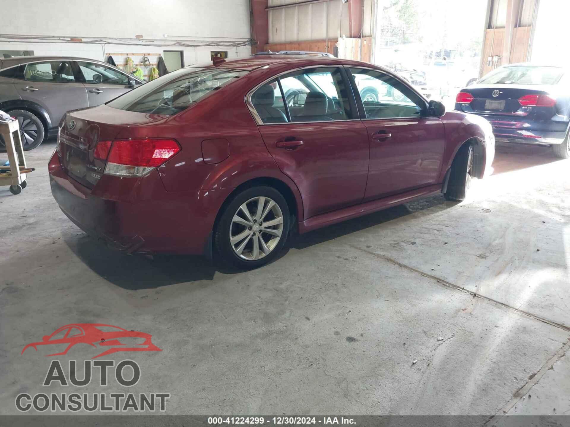 SUBARU LEGACY 2013 - 4S3BMBK65D3028939