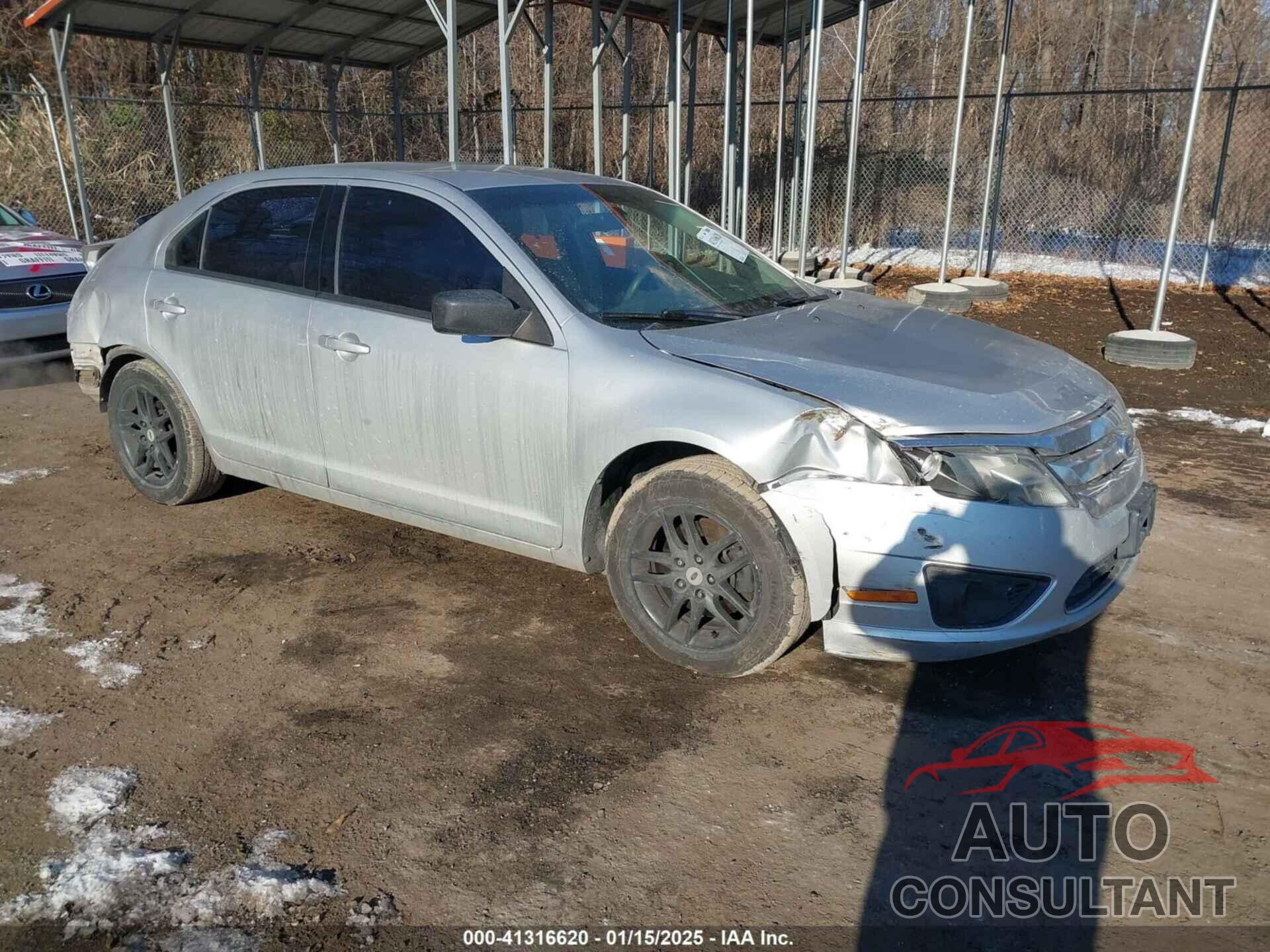 FORD FUSION 2012 - 3FAHP0GA3CR126361