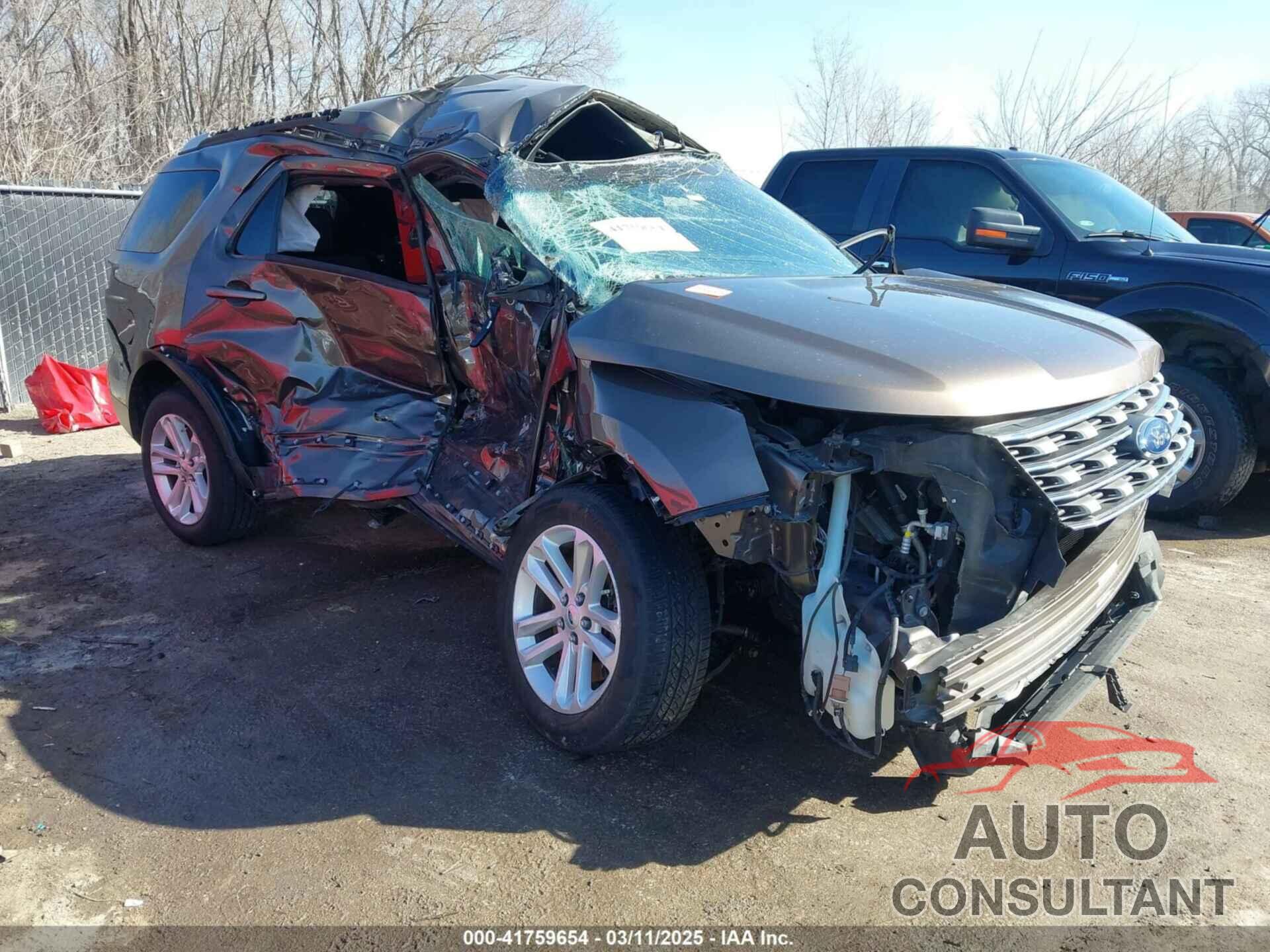 FORD EXPLORER 2016 - 1FM5K7D86GGB11352