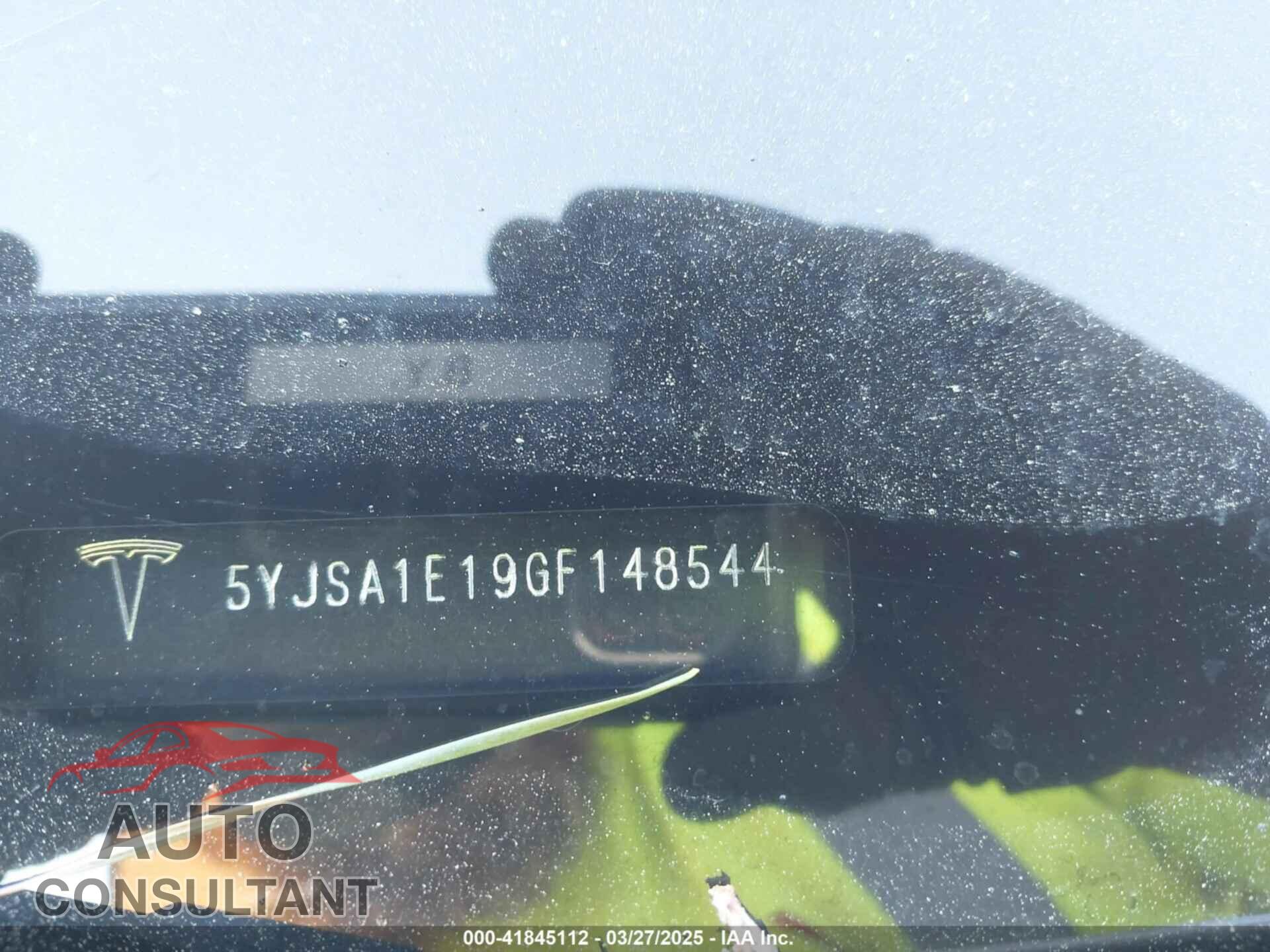 TESLA MODEL S 2016 - 5YJSA1E19GF148544