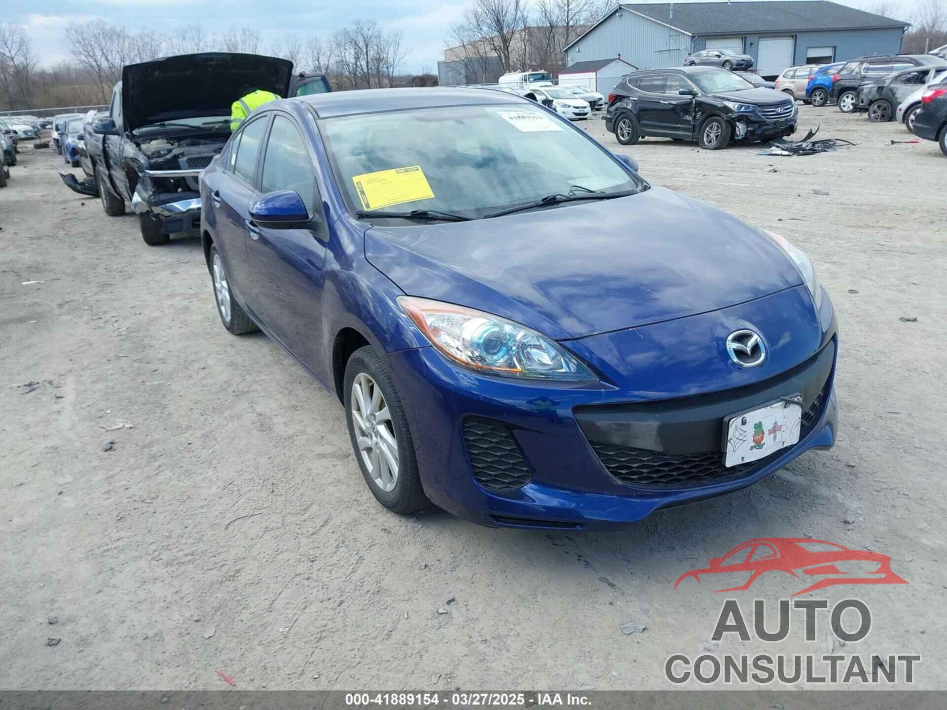 MAZDA MAZDA3 2012 - JM1BL1V70C1558263