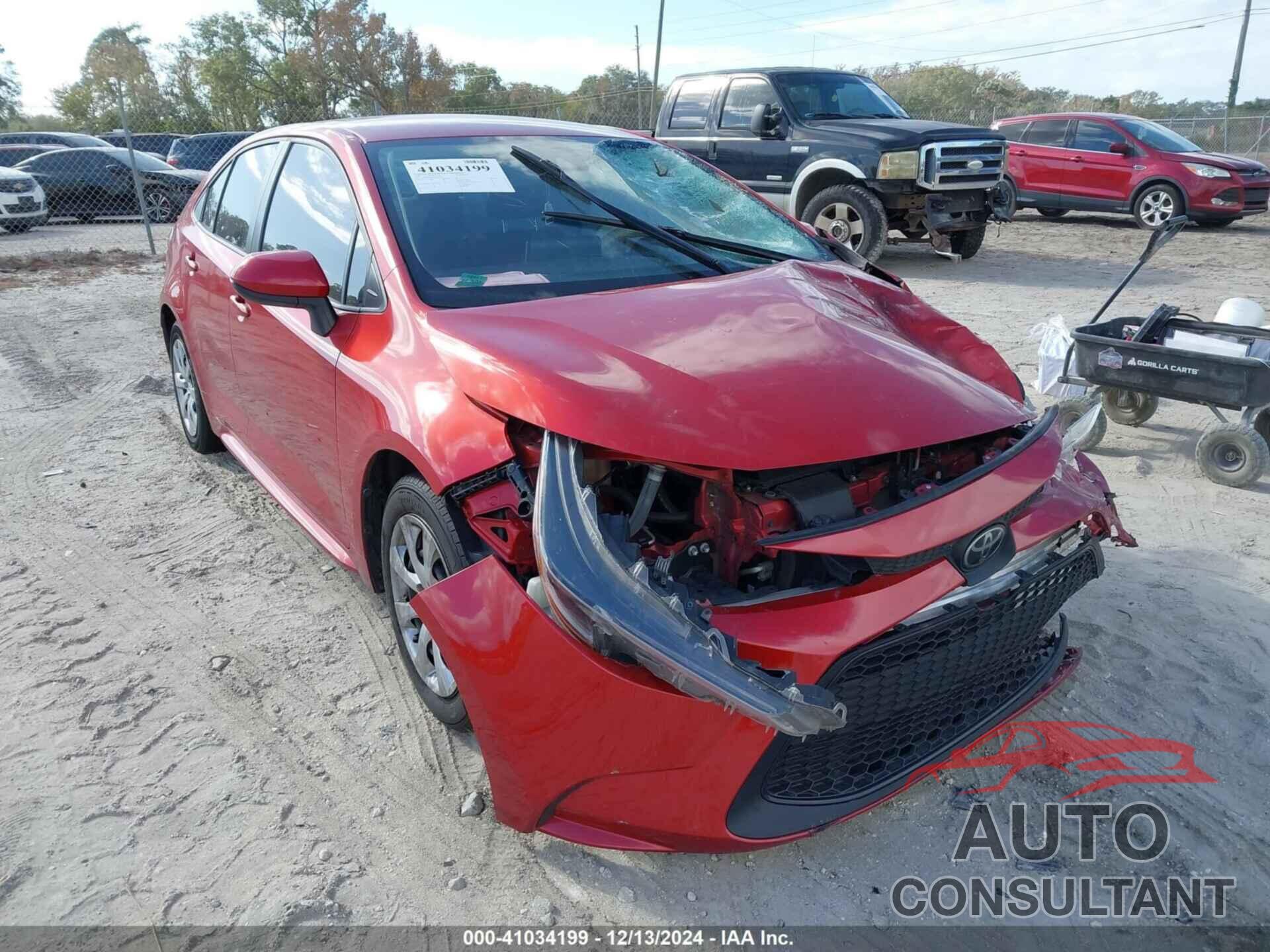 TOYOTA COROLLA 2020 - JTDEPRAEXLJ108964