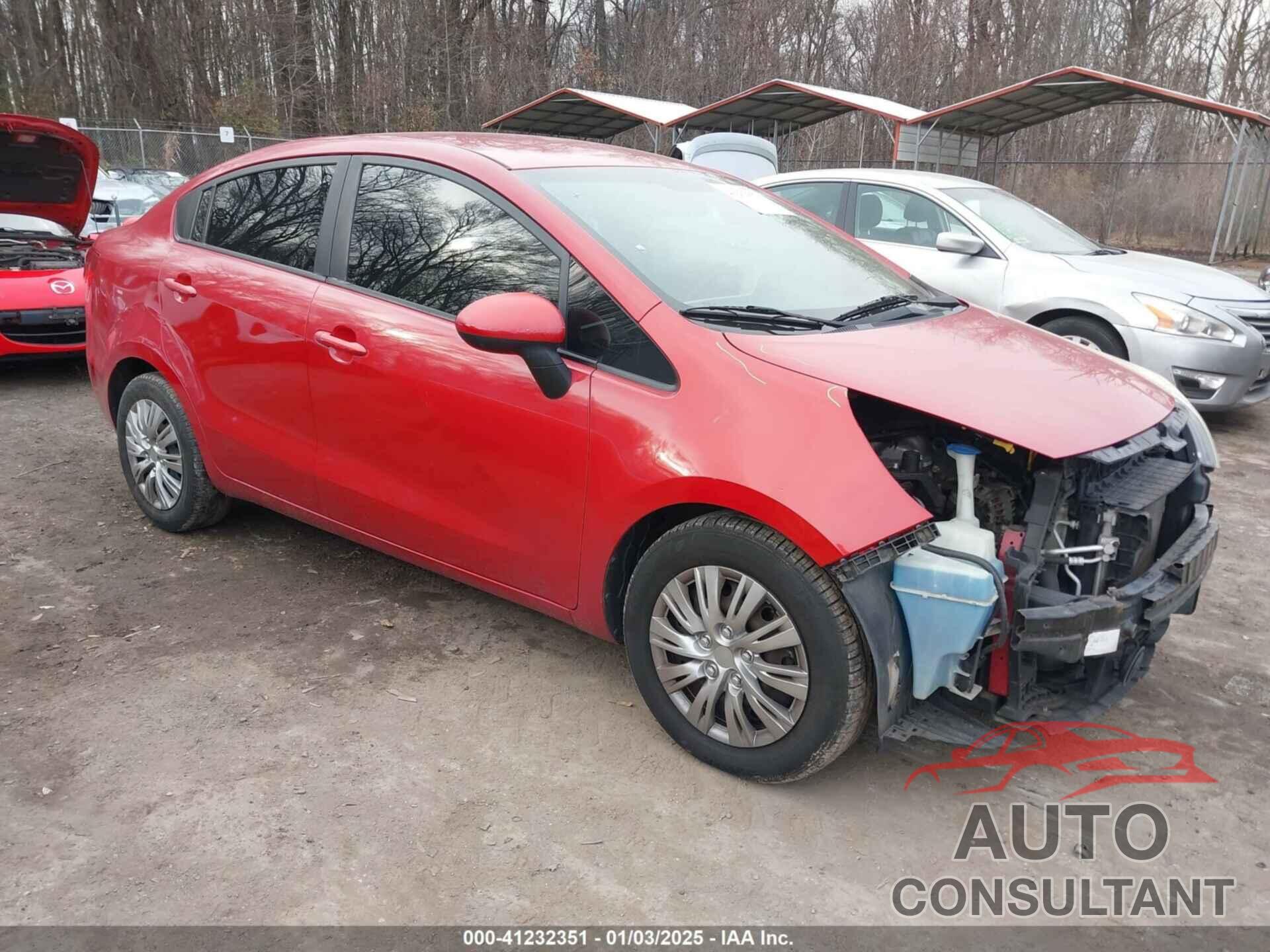KIA RIO 2013 - KNADM4A39D6262721
