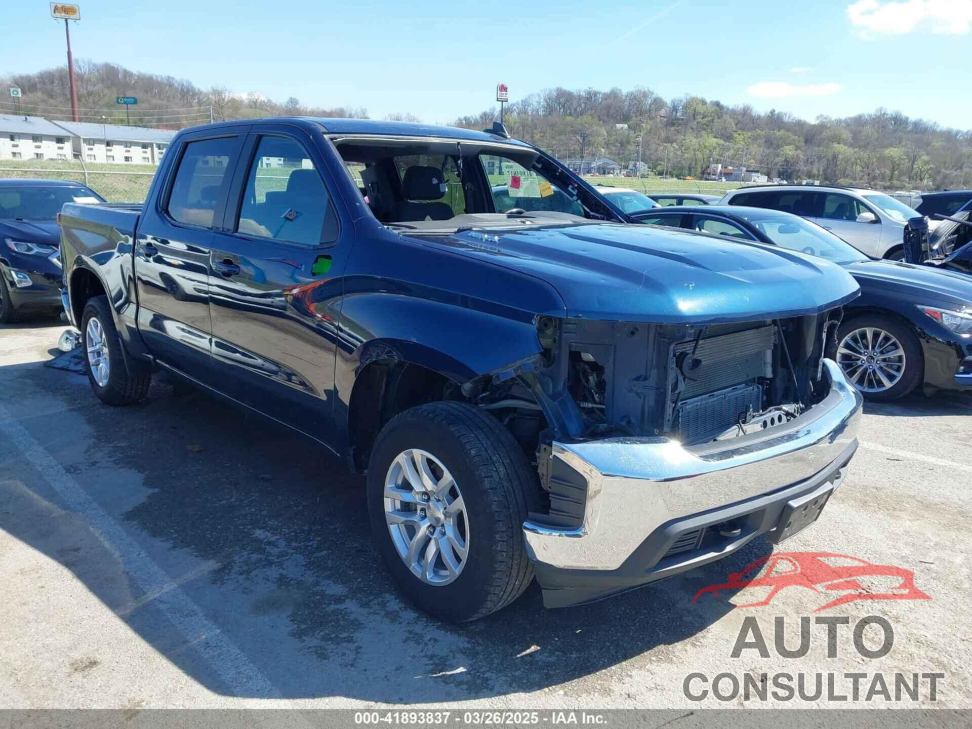 CHEVROLET SILVERADO 1500 2020 - 3GCUYDET2LG202357