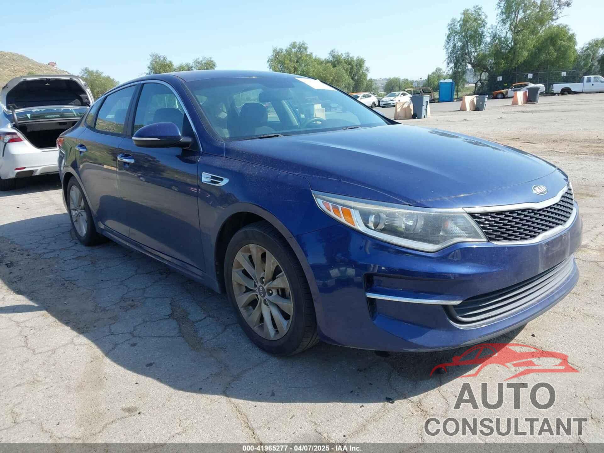 KIA OPTIMA 2018 - 5XXGT4L31JG268493