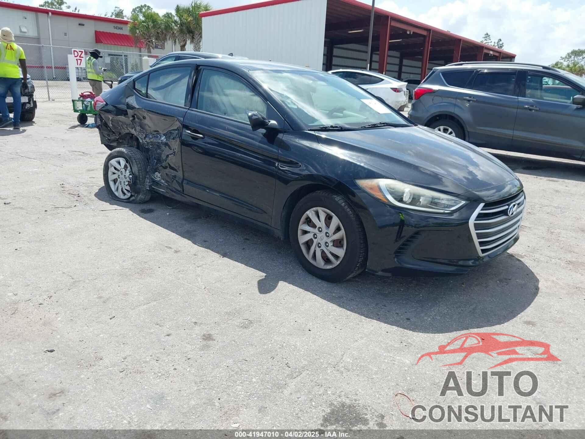 HYUNDAI ELANTRA 2017 - 5NPD74LF0HH133831