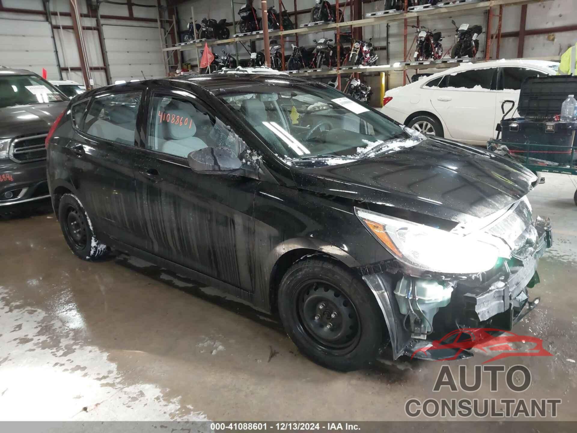 HYUNDAI ACCENT 2016 - KMHCT5AE2GU274486