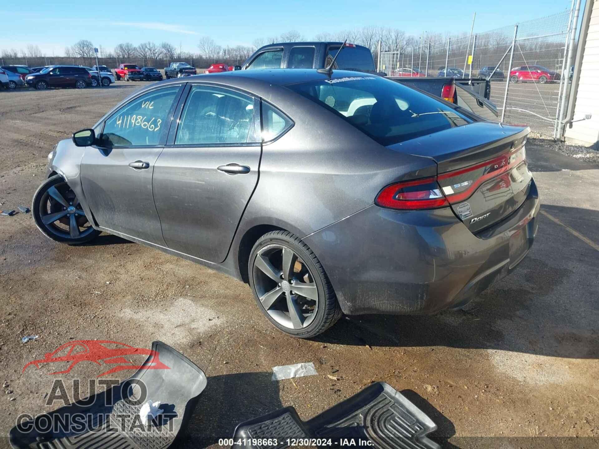 DODGE DART 2014 - 1C3CDFEB8ED777917