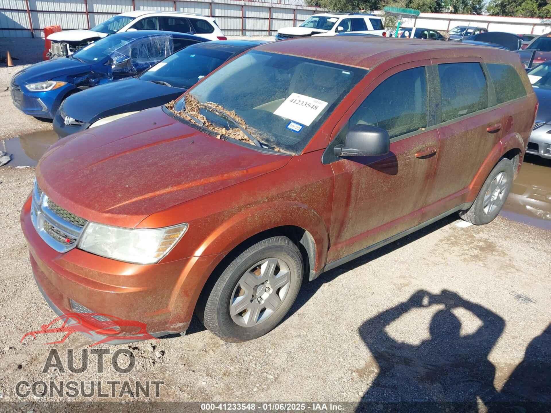 DODGE JOURNEY 2012 - 3C4PDCAB9CT390835