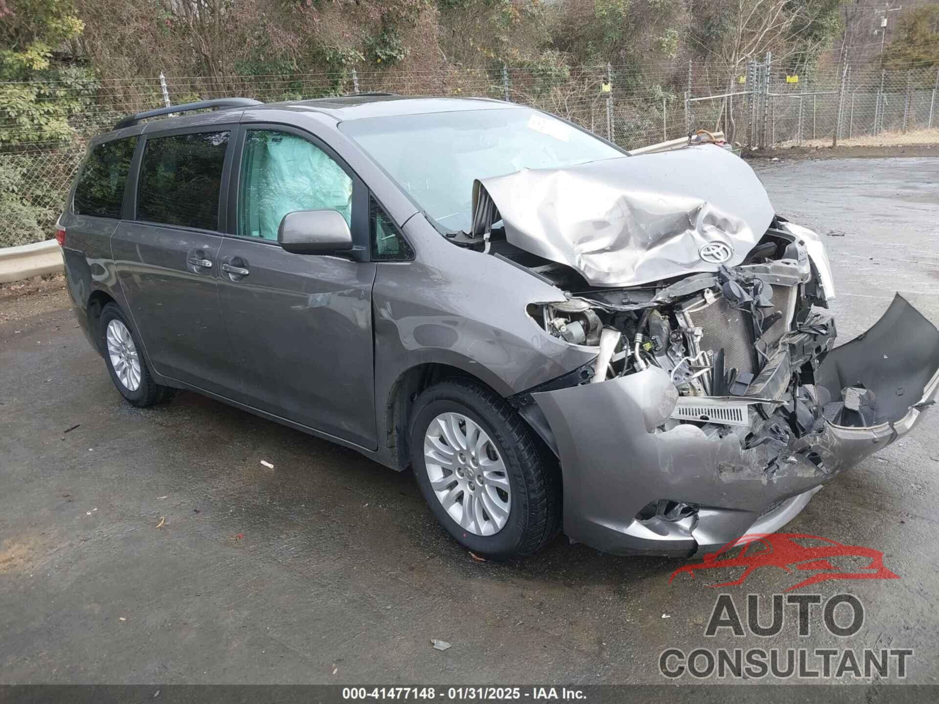 TOYOTA SIENNA 2017 - 5TDYZ3DC9HS875536