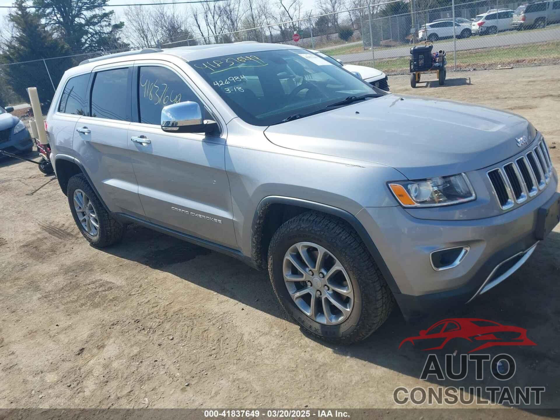 JEEP GRAND CHEROKEE 2015 - 1C4RJFBG4FC797278