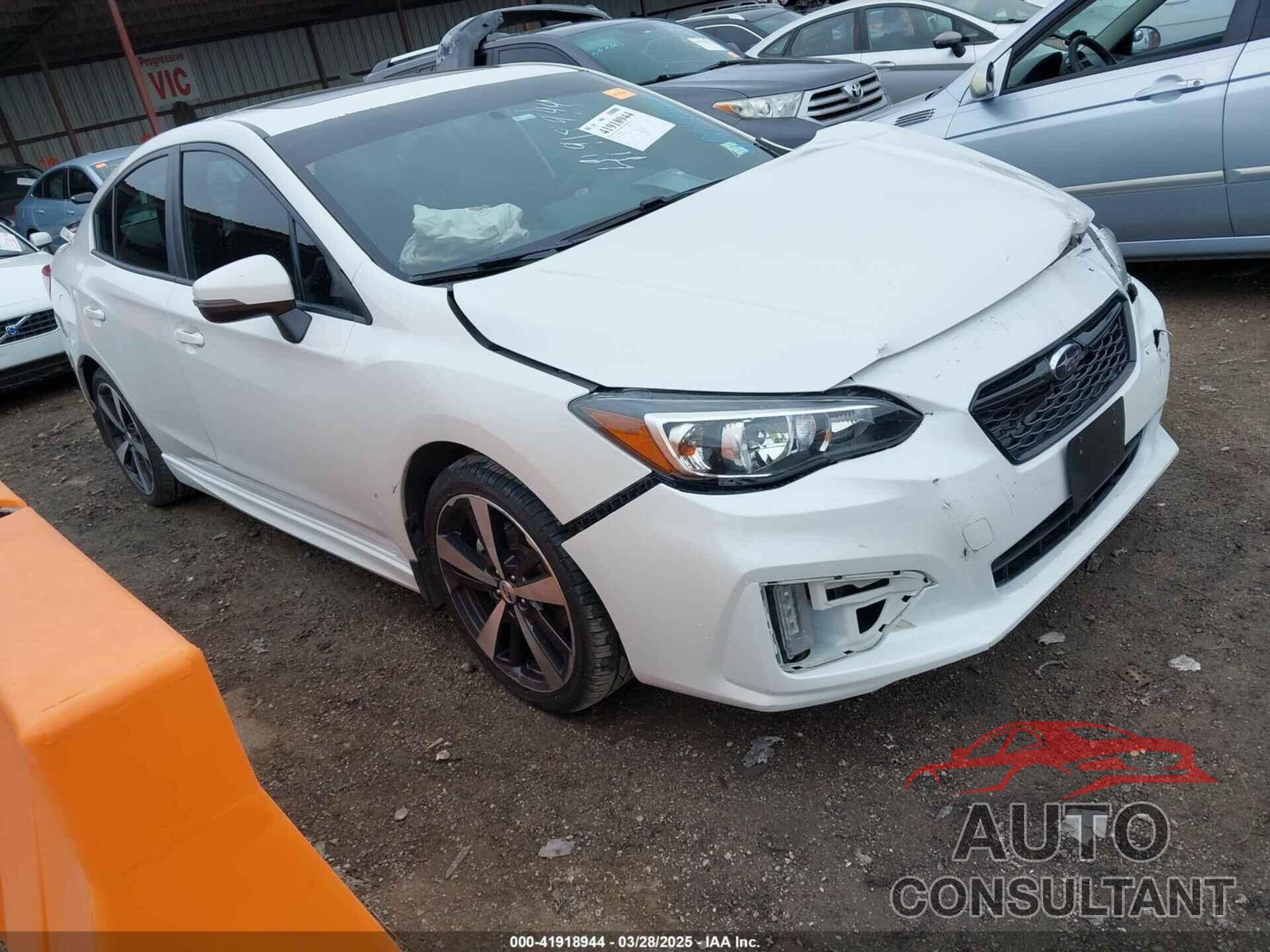 SUBARU IMPREZA 2018 - 4S3GKAL67J3621802