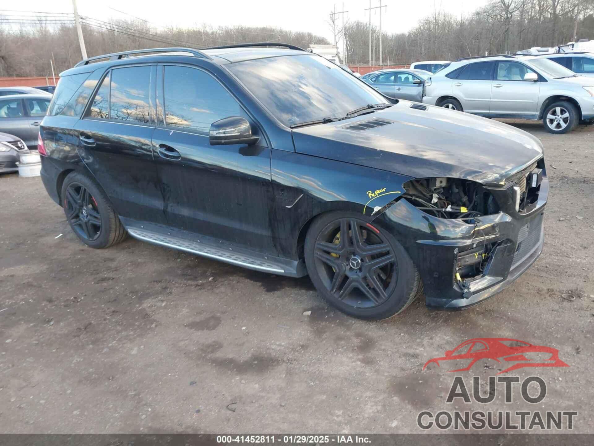 MERCEDES-BENZ ML 63 AMG 2014 - 4JGDA7EBXEA306024