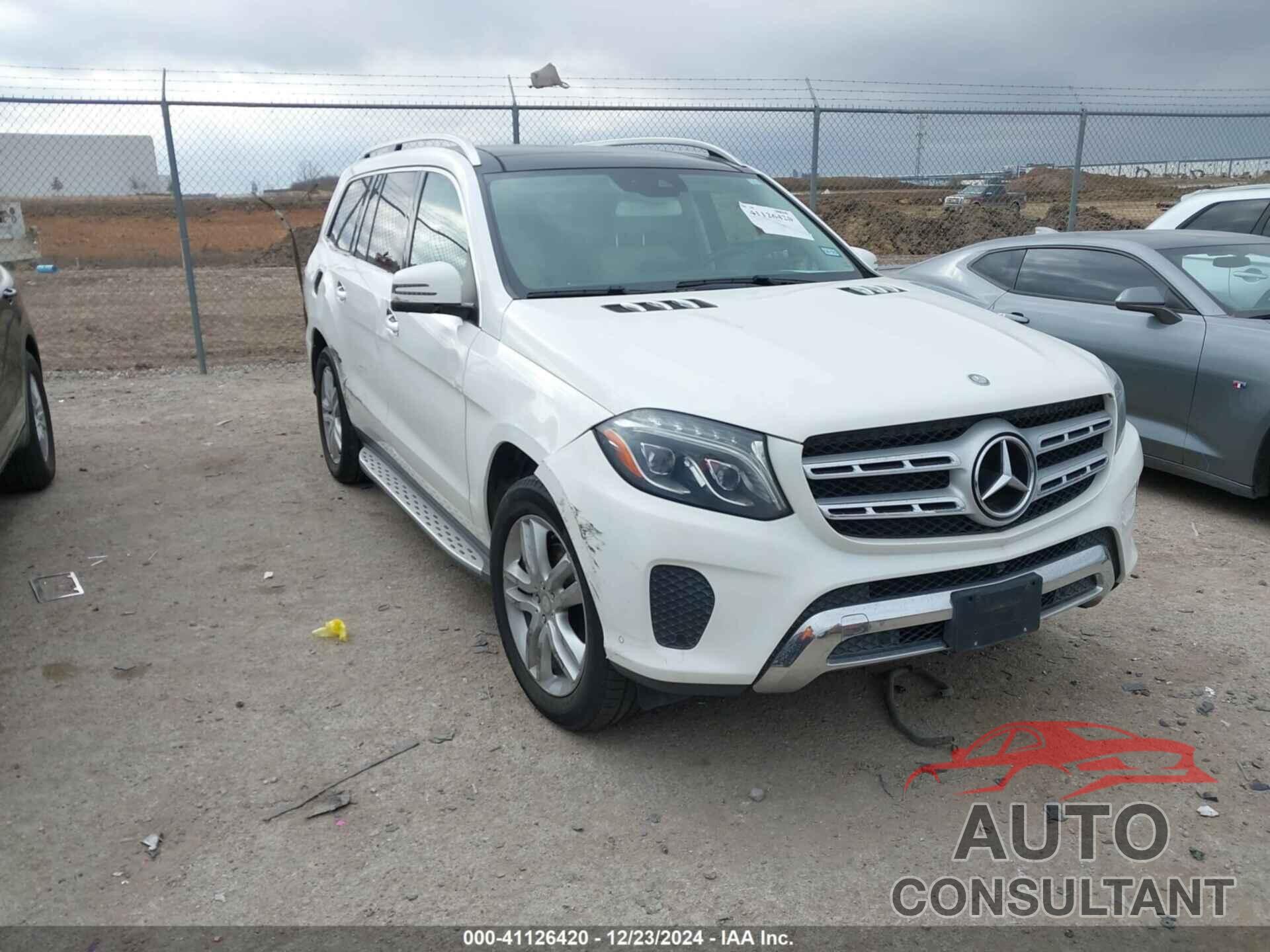 MERCEDES-BENZ GLS 450 2017 - 4JGDF6EE2HA752419