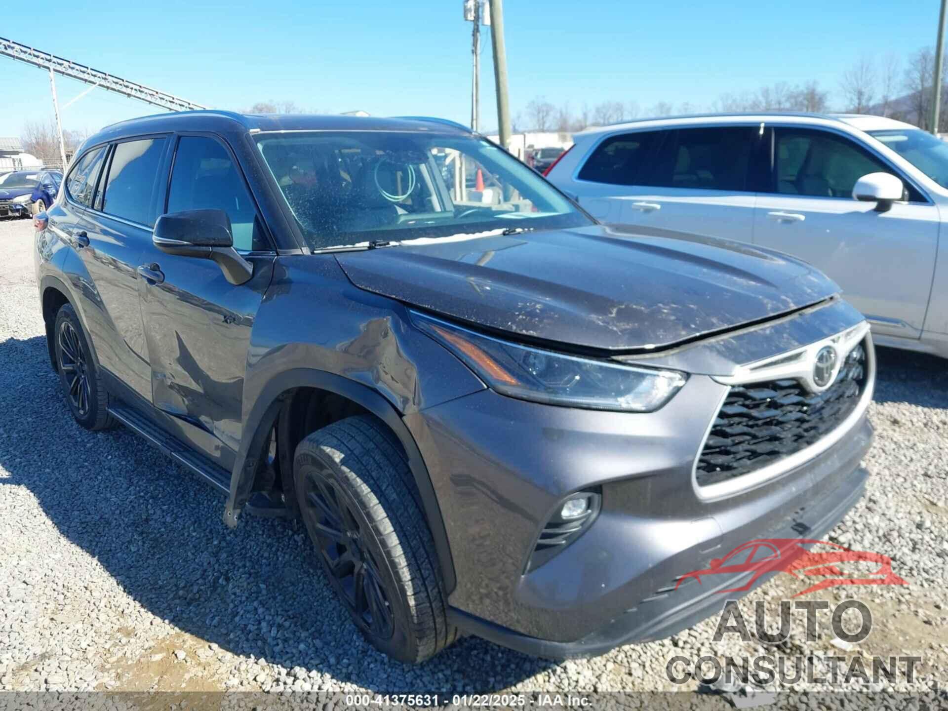 TOYOTA HIGHLANDER 2021 - 5TDGZRBH0MS097540