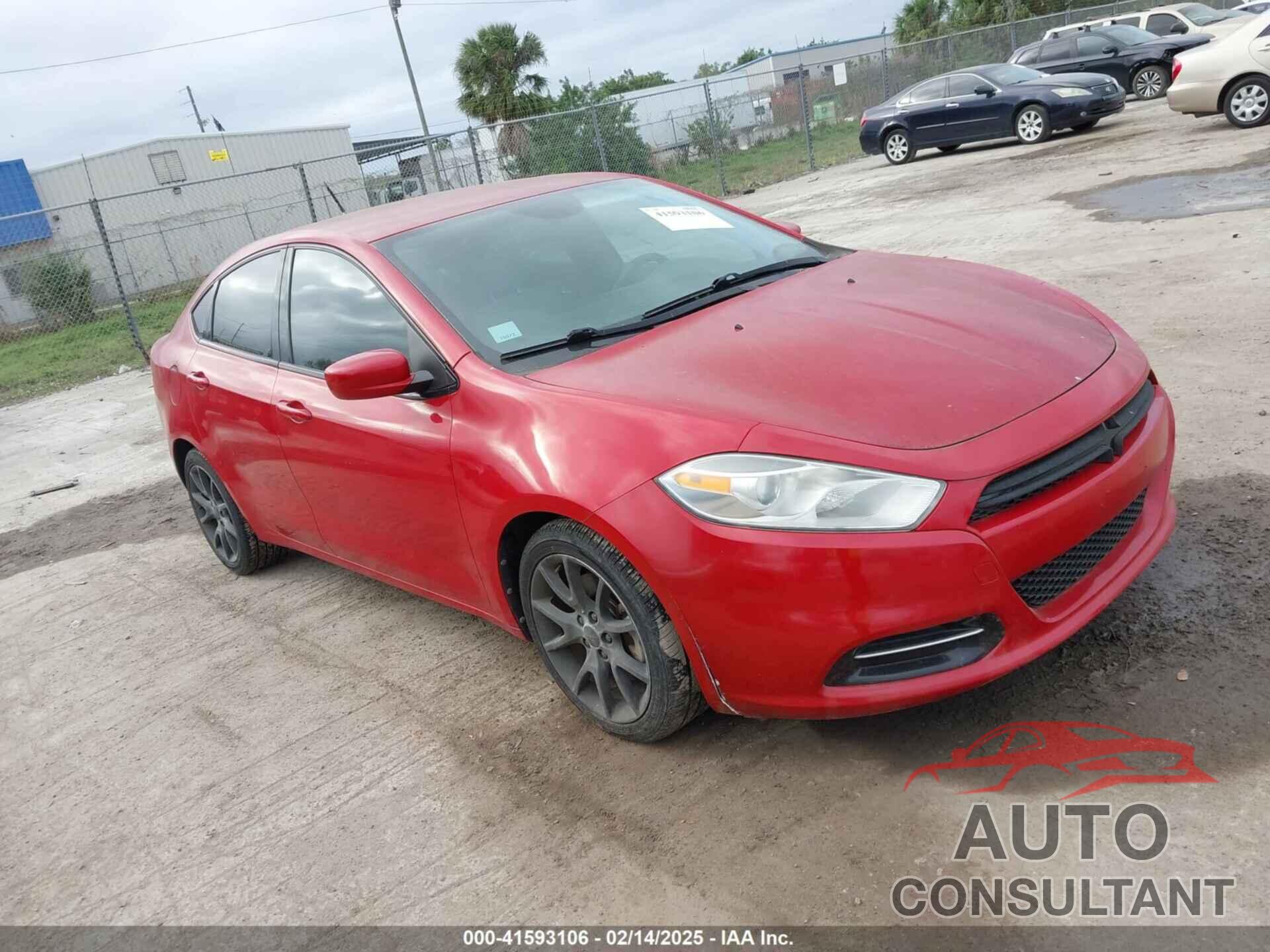 DODGE DART 2013 - 1C3CDFBA3DD117973