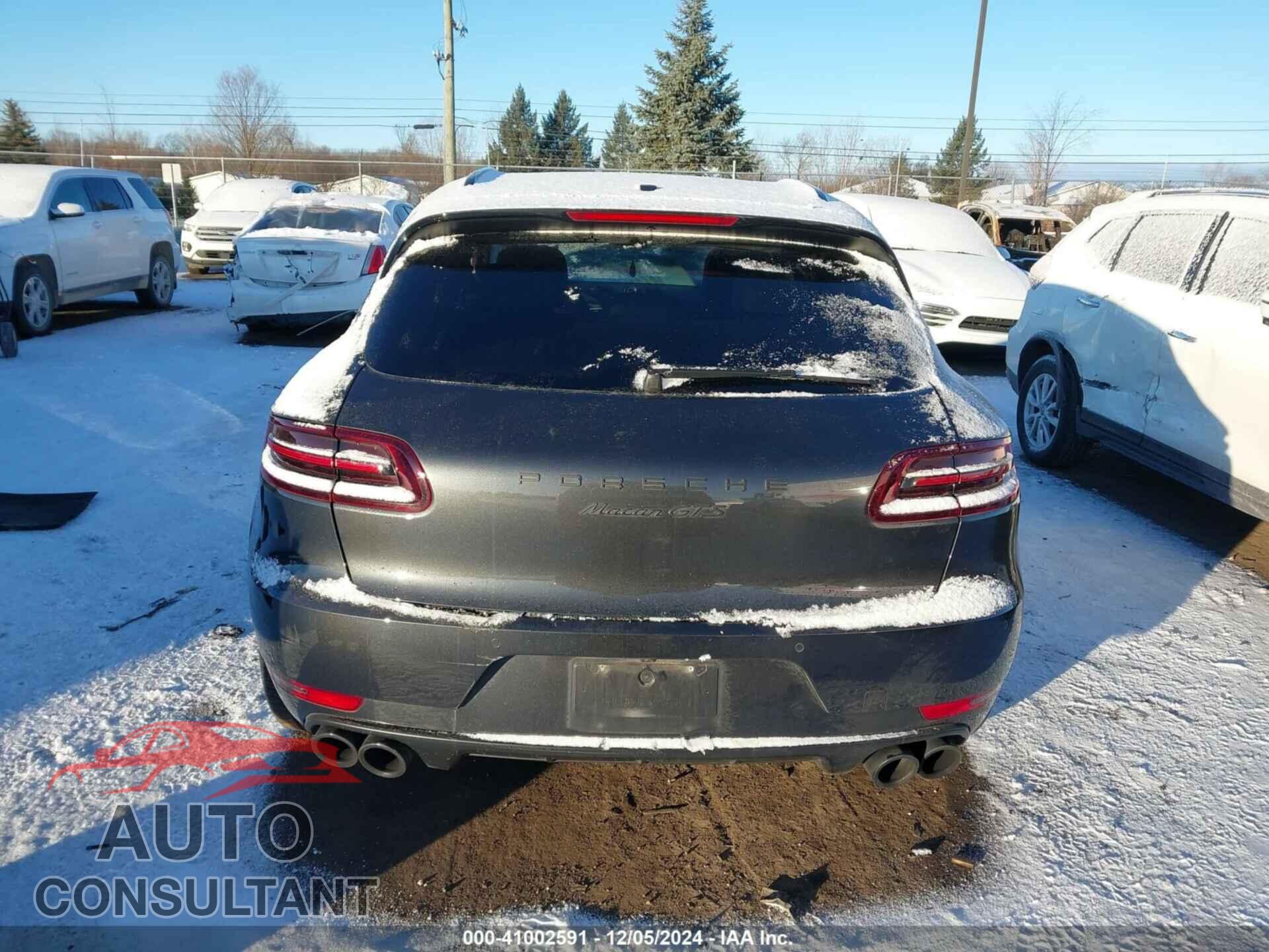 PORSCHE MACAN 2017 - WP1AG2A59HLB56102