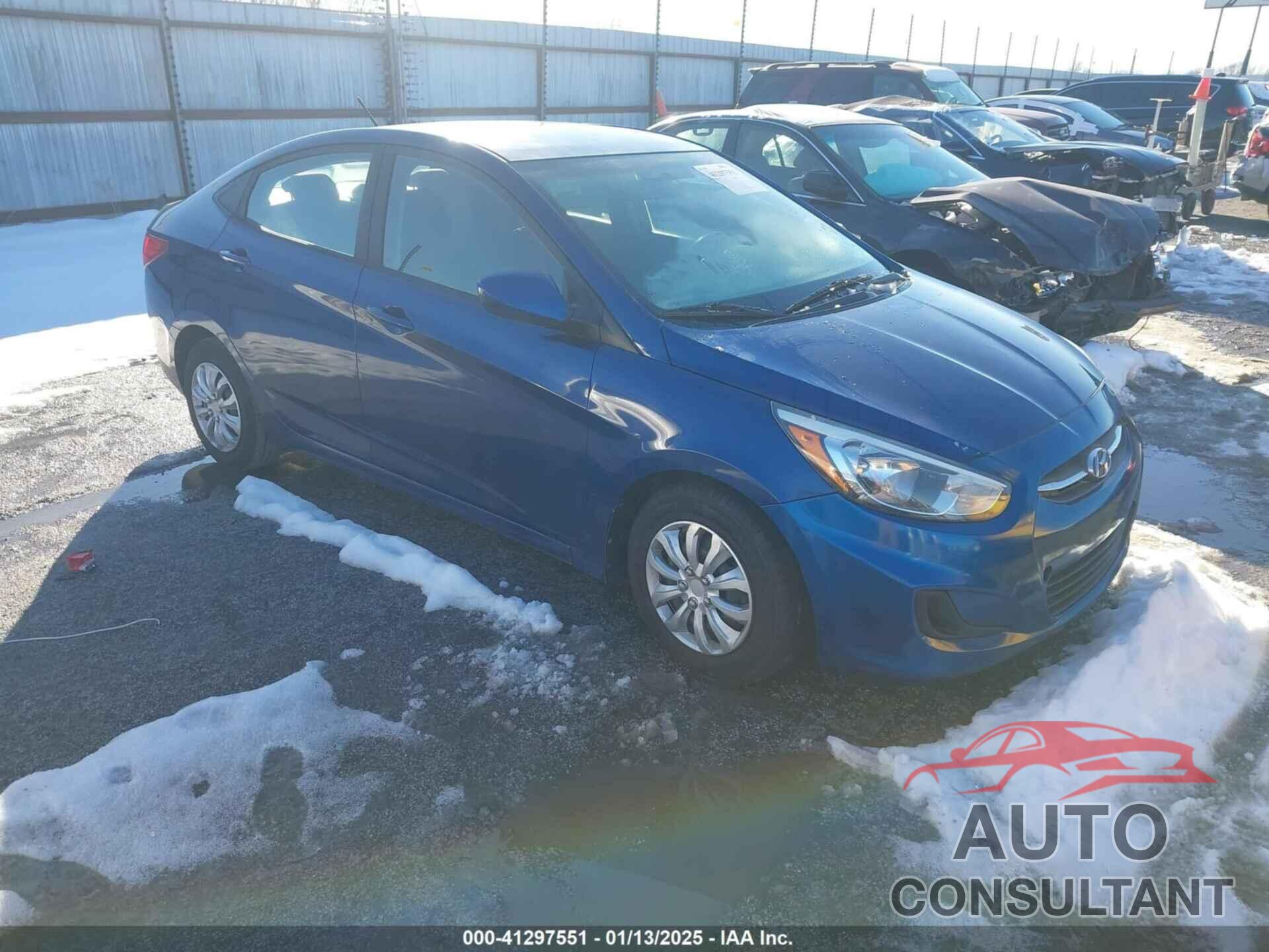 HYUNDAI ACCENT 2017 - KMHCT4AE1HU173886