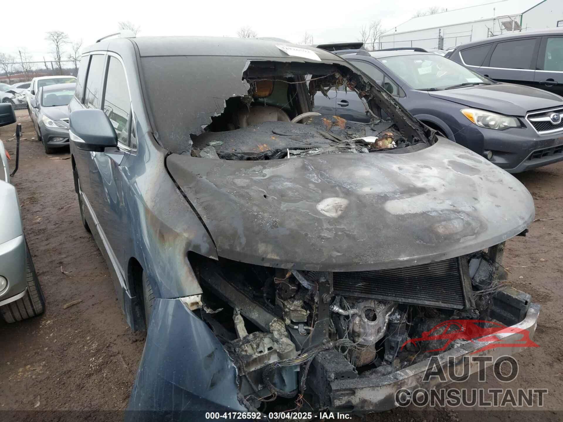 NISSAN QUEST 2013 - JN8AE2KP0D9067196