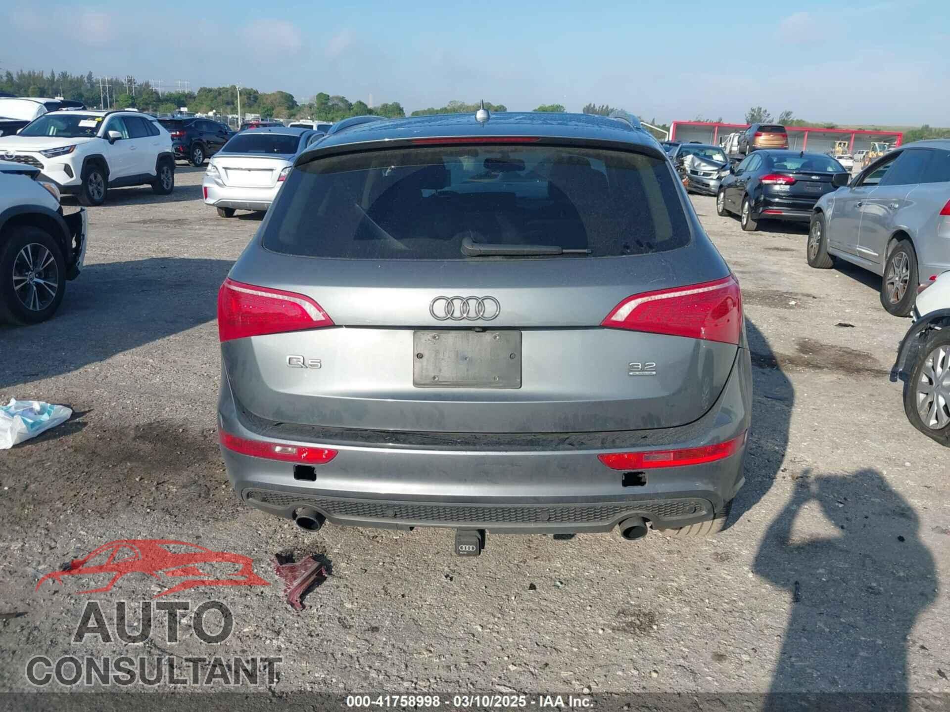 AUDI Q5 2012 - WA1DKAFP2CA038361