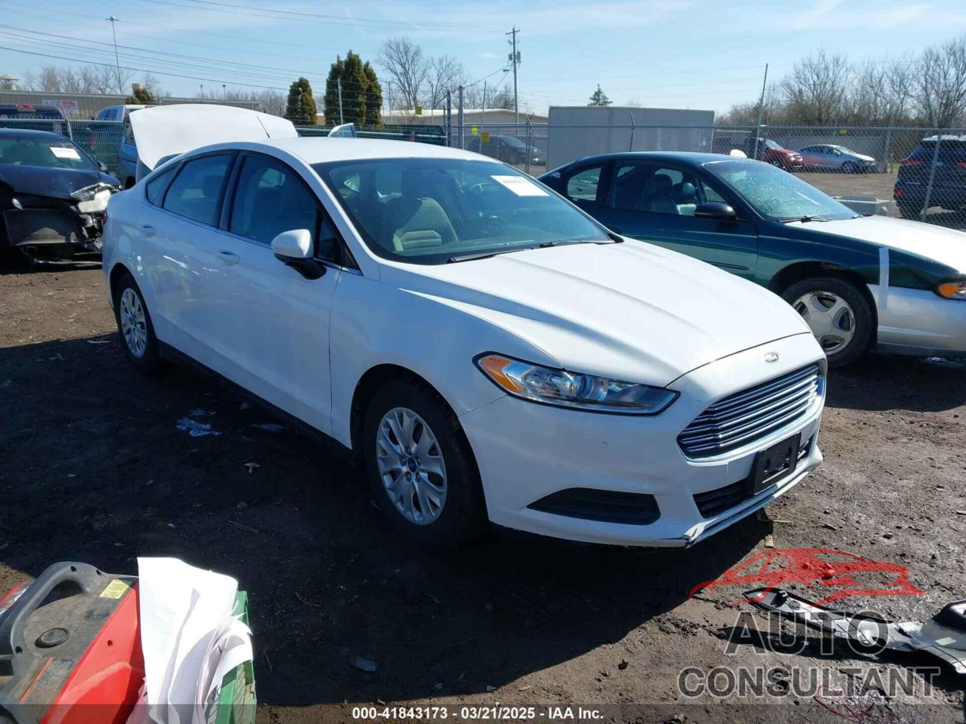 FORD FUSION 2013 - 3FA6P0G72DR263627