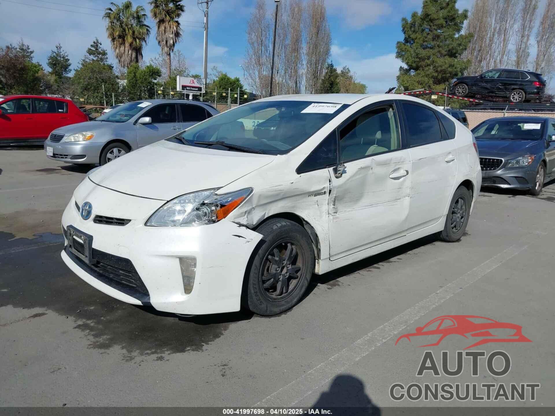 TOYOTA PRIUS 2012 - JTDKN3DU3C5533914