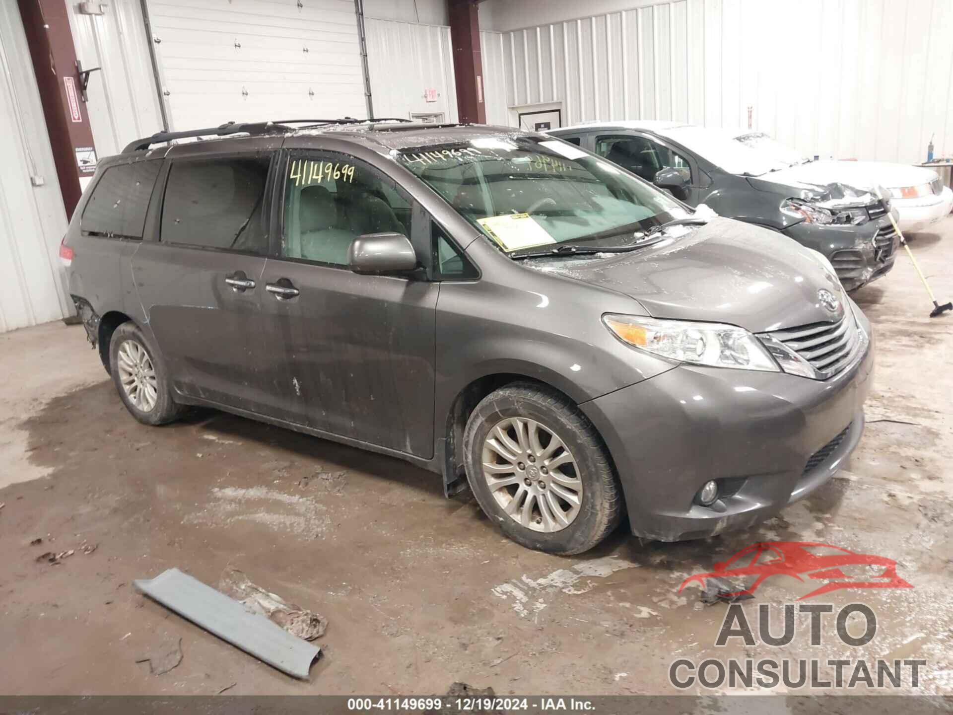 TOYOTA SIENNA 2012 - 5TDYK3DC0CS190287