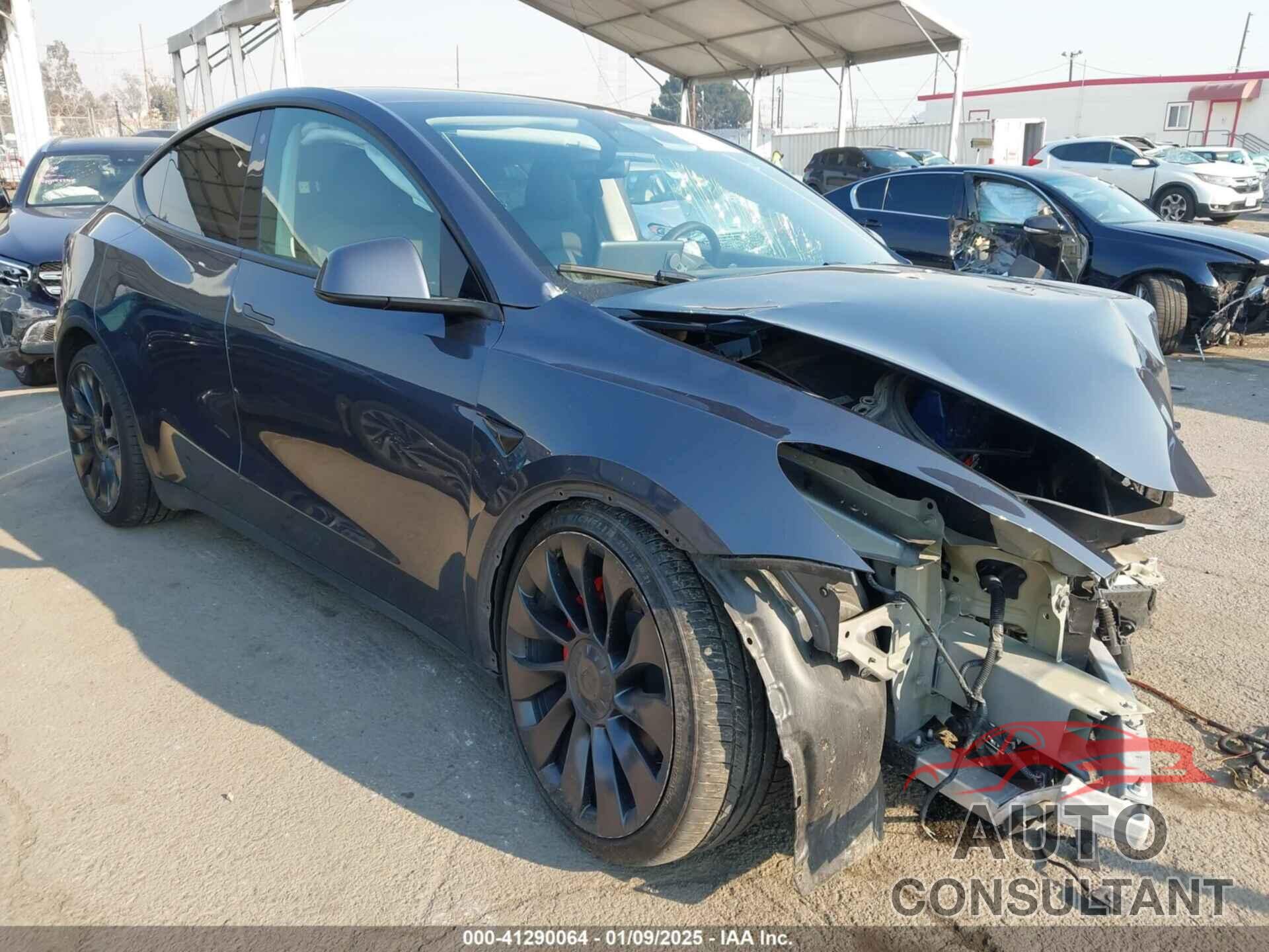 TESLA MODEL Y 2022 - 7SAYGDEF8NF551694