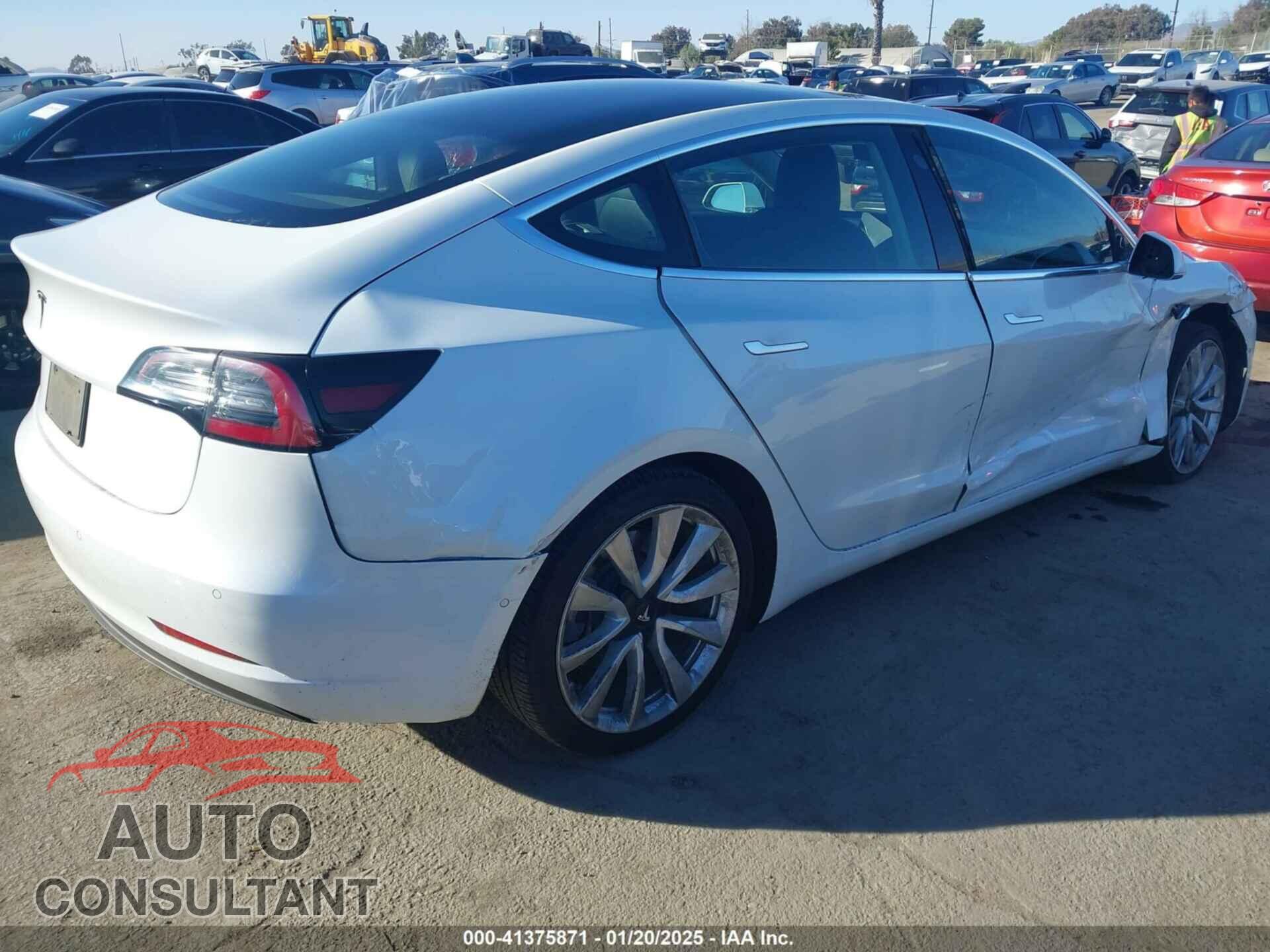 TESLA MODEL 3 2019 - 5YJ3E1EA0KF476467