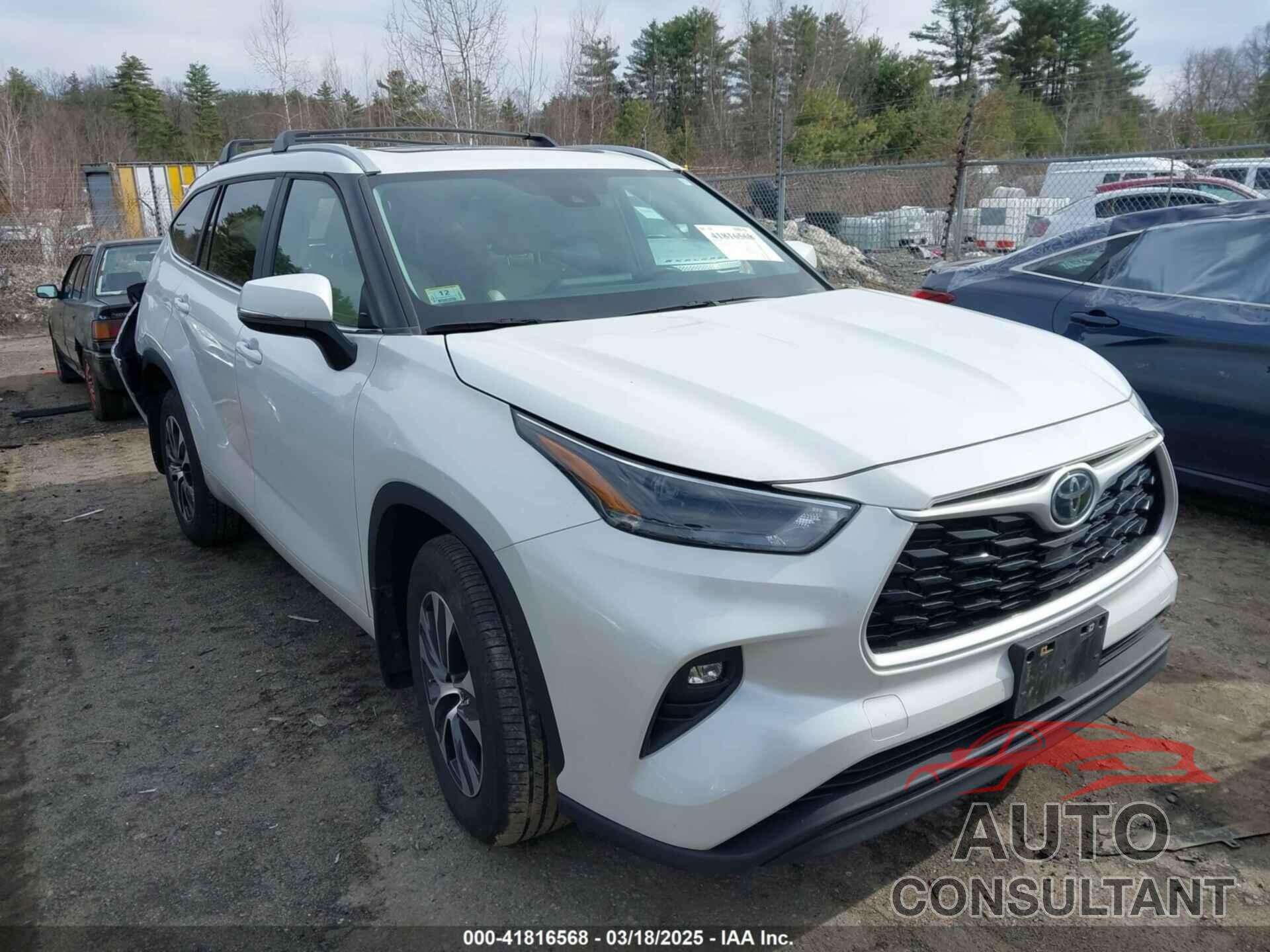 TOYOTA HIGHLANDER 2023 - 5TDKDRBH6PS010219