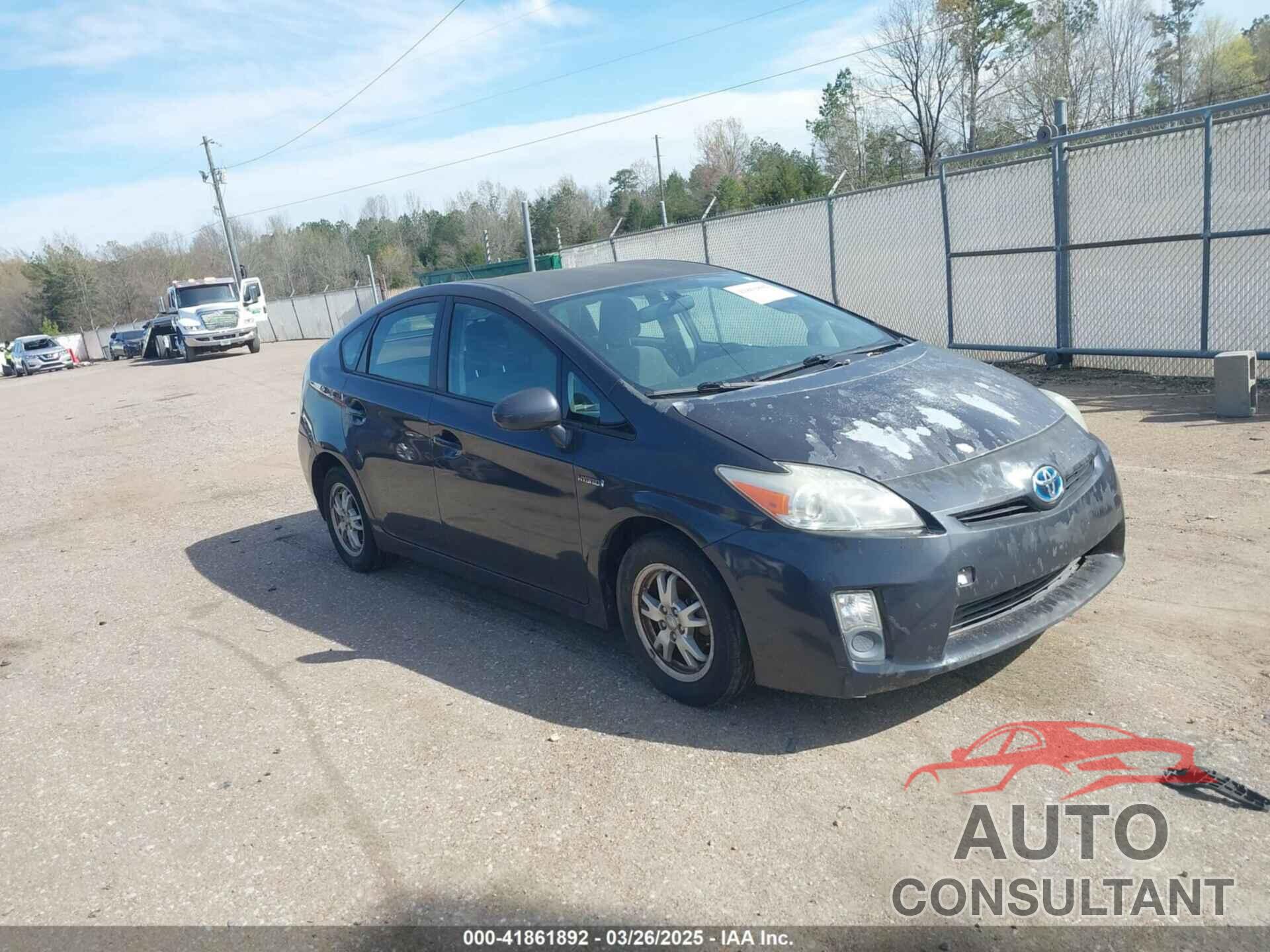 TOYOTA PRIUS 2010 - JTDKN3DU7A1276602