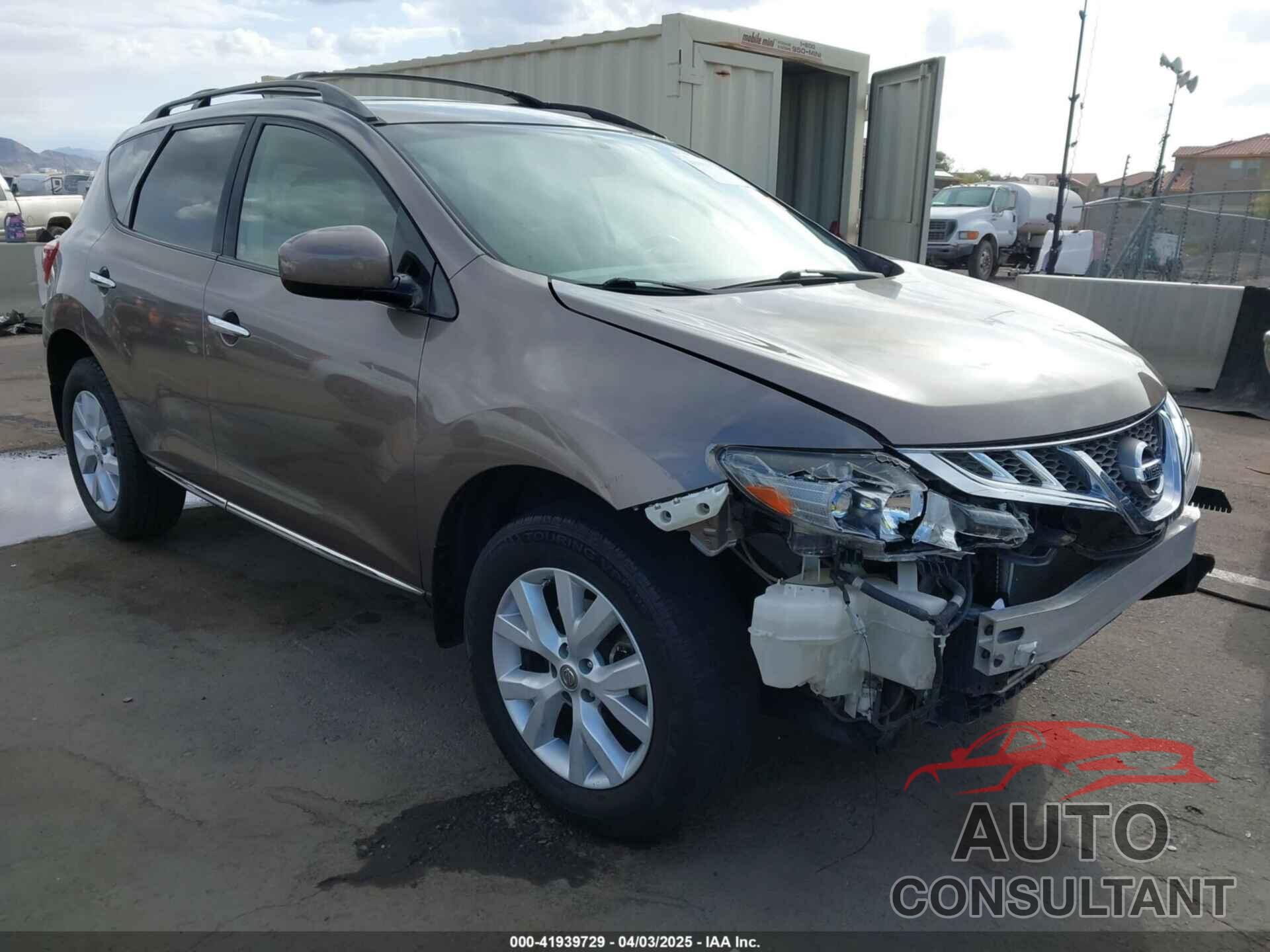 NISSAN MURANO 2014 - JN8AZ1MU8EW414942