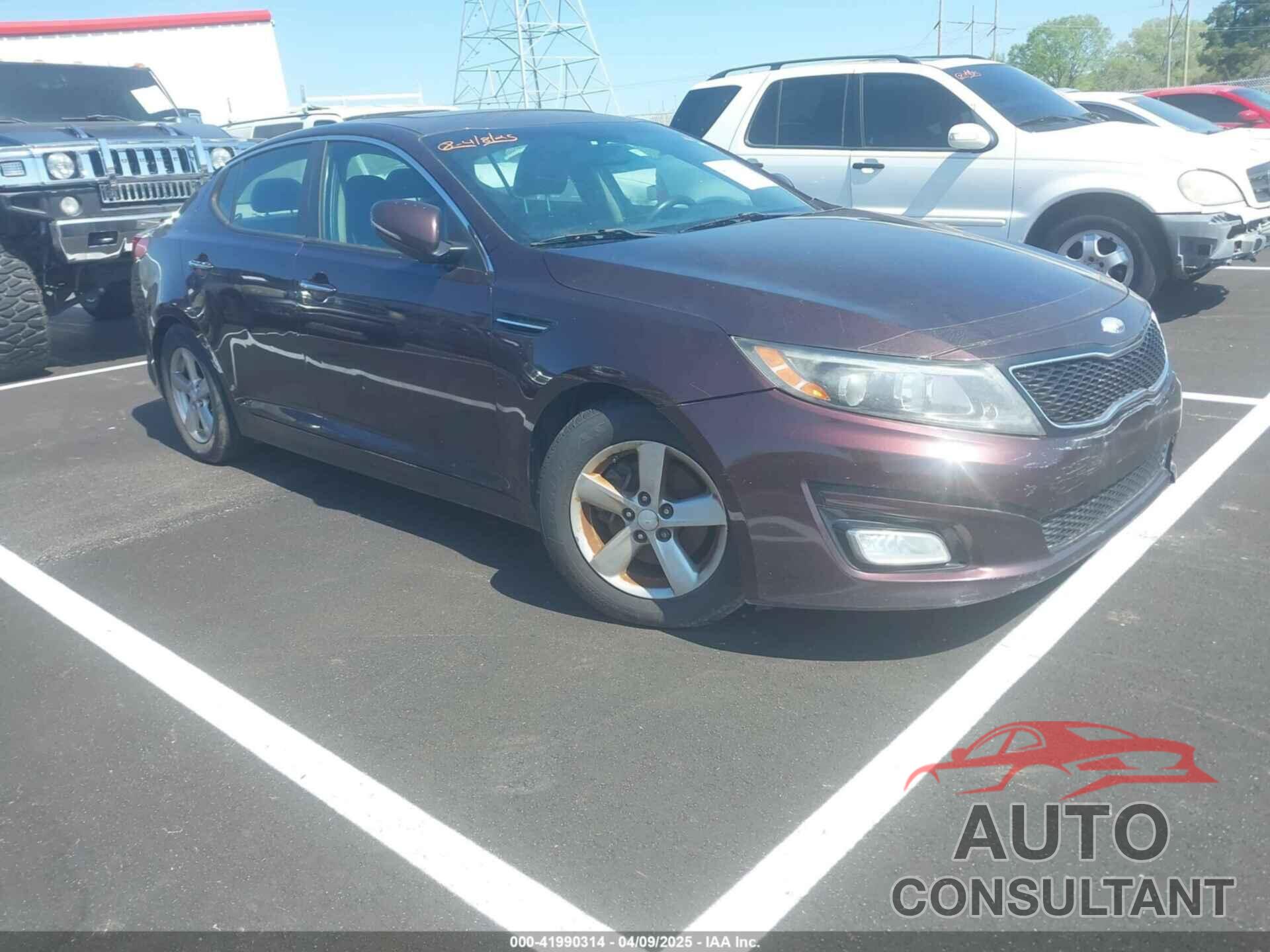KIA OPTIMA 2014 - 5XXGM4A77EG310738