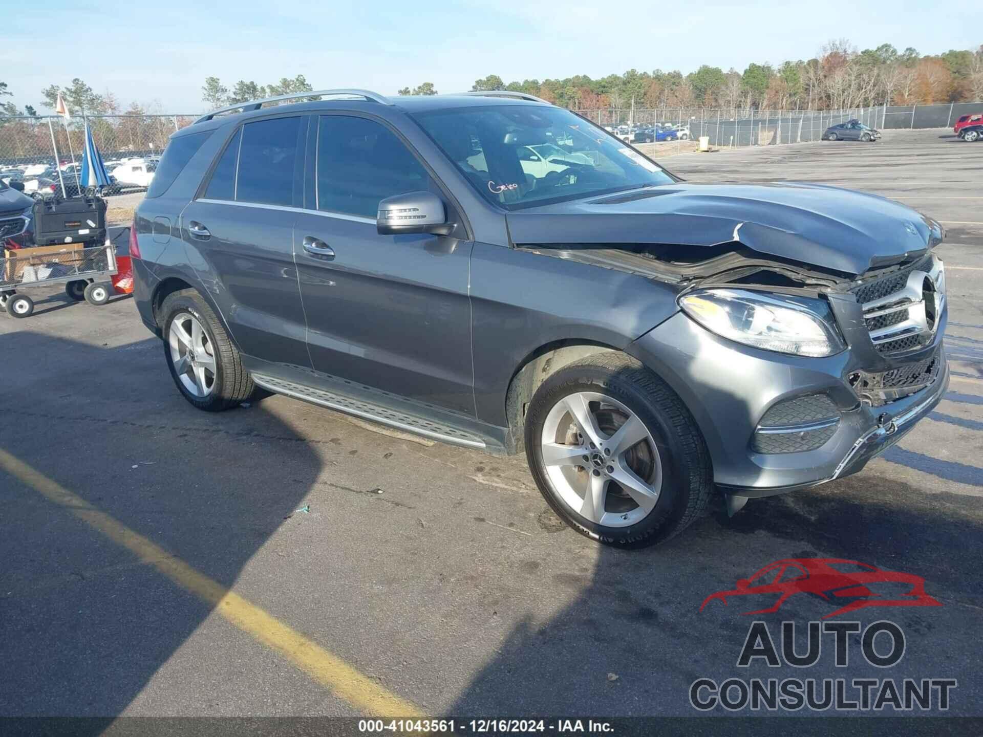 MERCEDES-BENZ GLE 350 2018 - 4JGDA5HB2JB106842