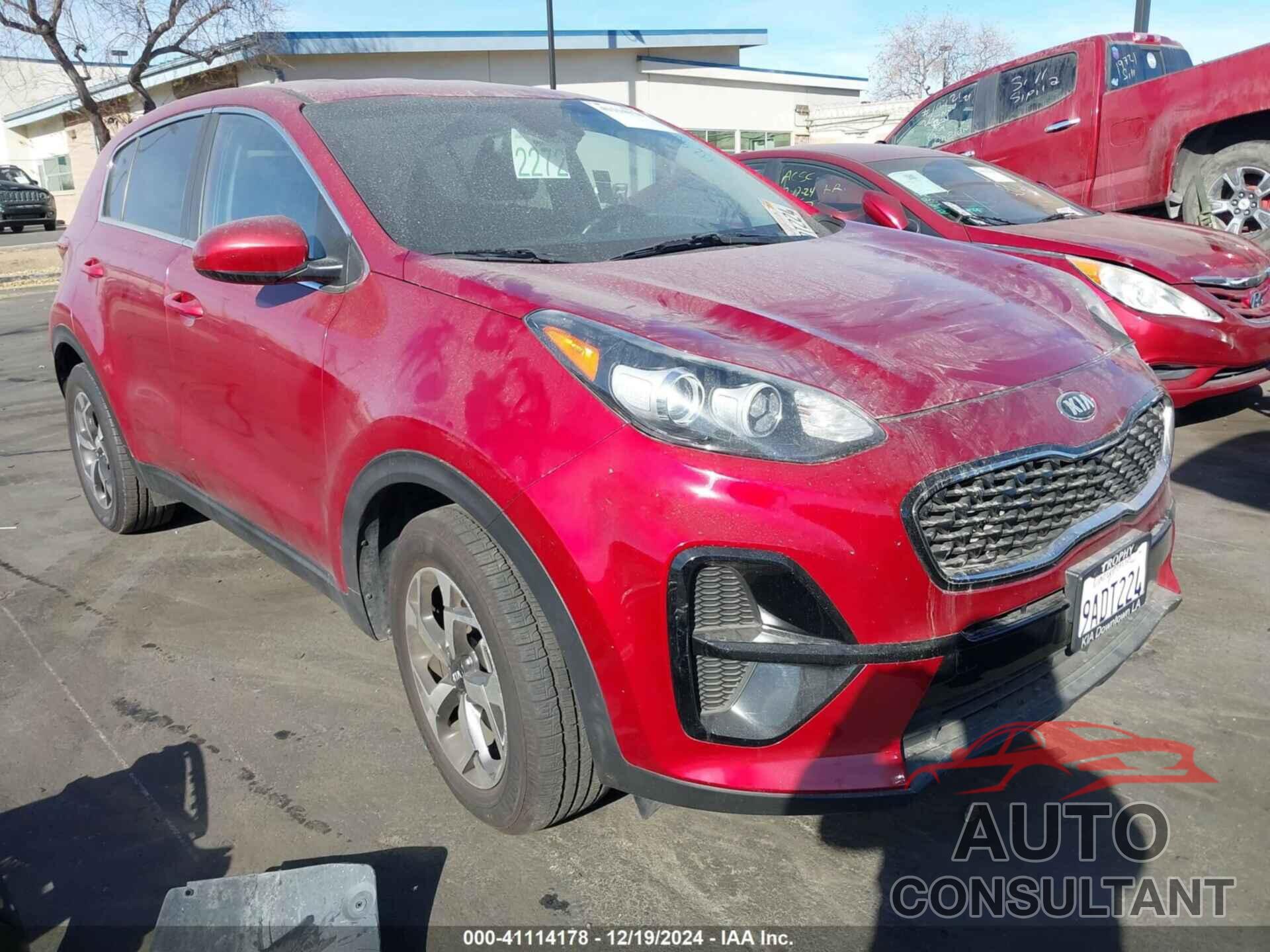 KIA SPORTAGE 2020 - KNDPM3AC0L7801374