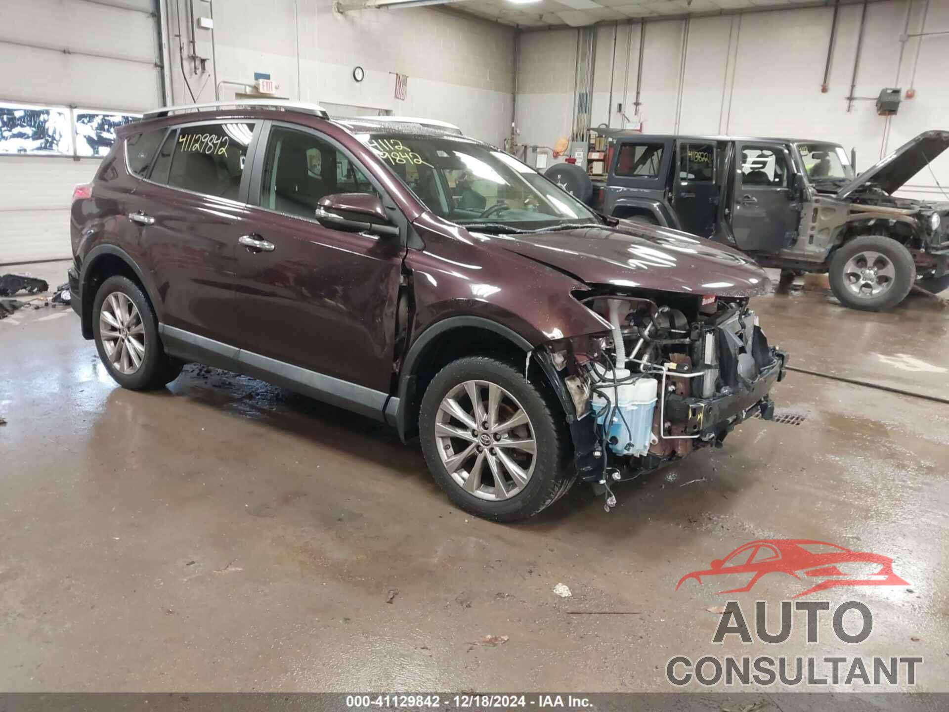 TOYOTA RAV4 2016 - 2T3DFREV3GW538402