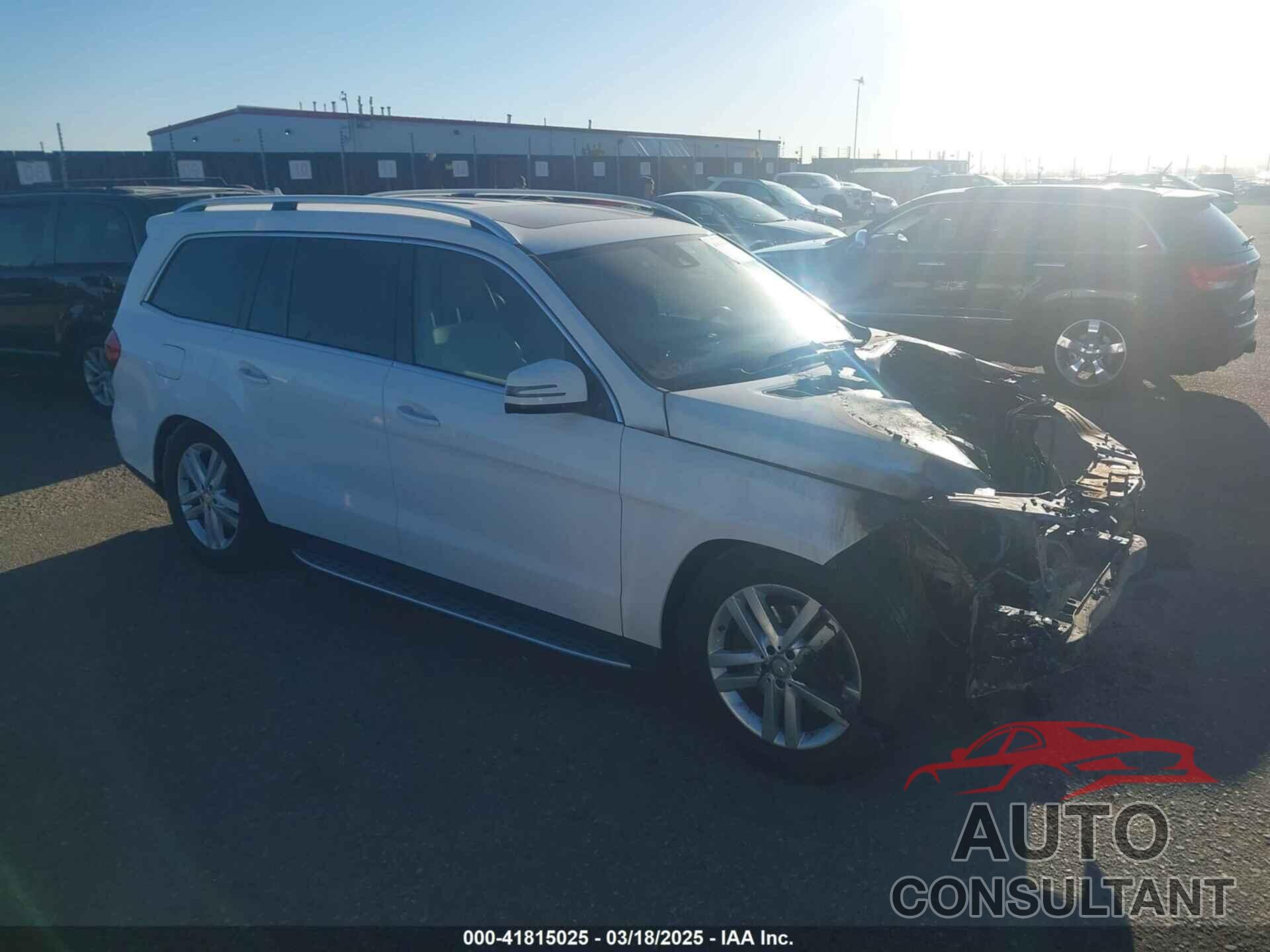 MERCEDES-BENZ GL 450 2015 - 4JGDF6EE8FA567773