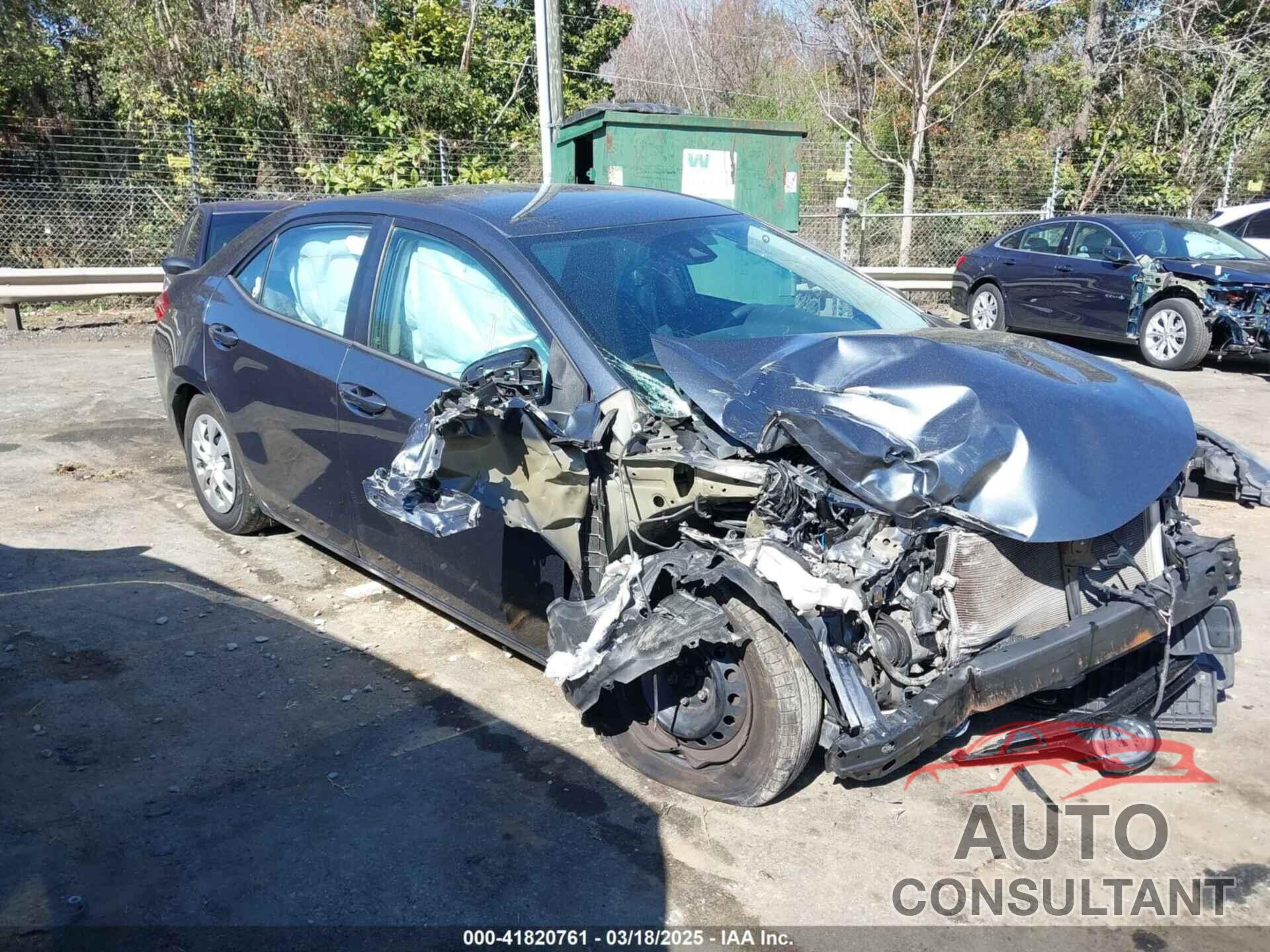 TOYOTA COROLLA 2018 - 2T1BURHE6JC019208